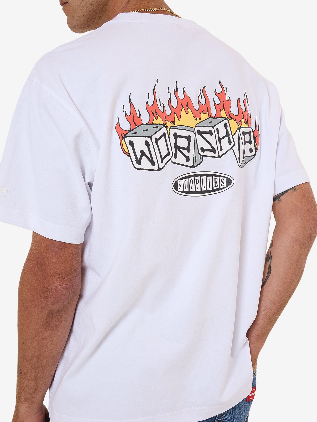 Snake Eyes Tee - White XS