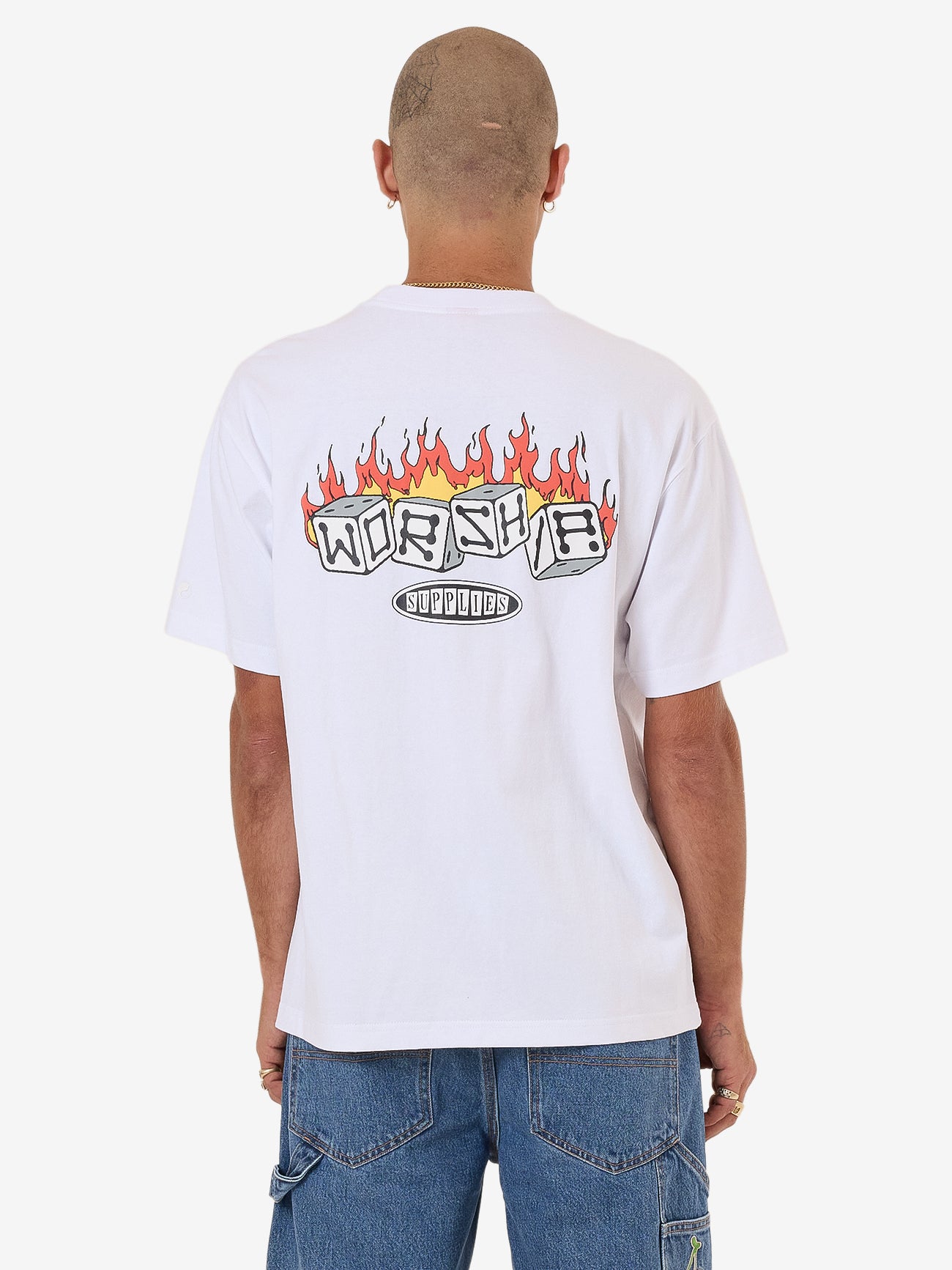 Snake Eyes Tee - White XS