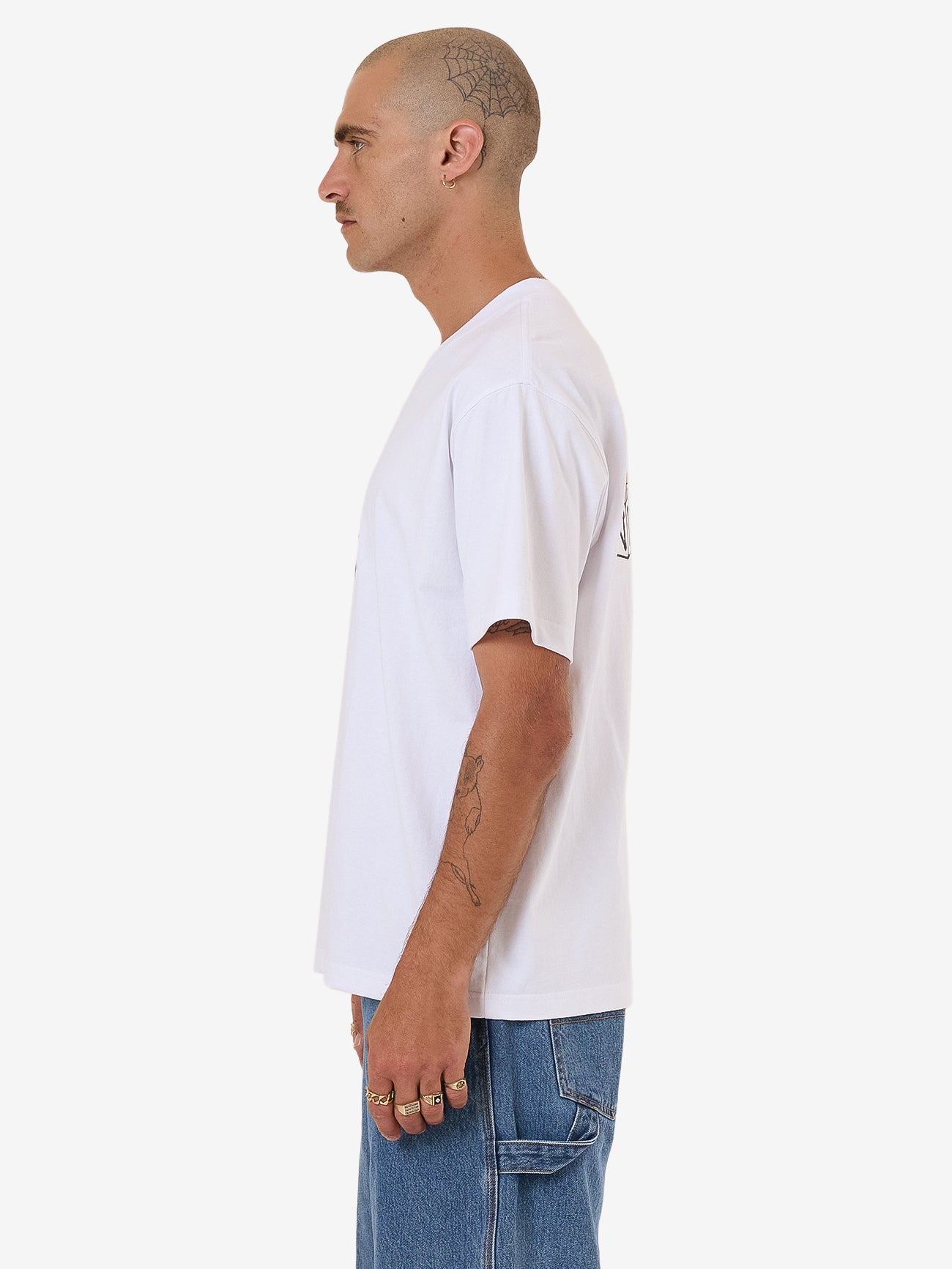 Snake Eyes Tee - White XS