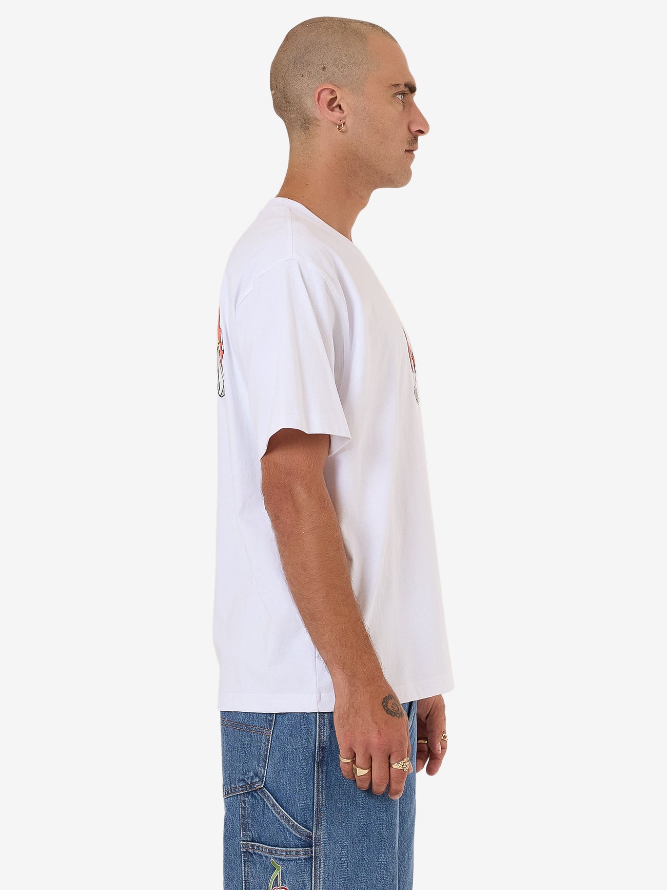 Snake Eyes Tee - White XS