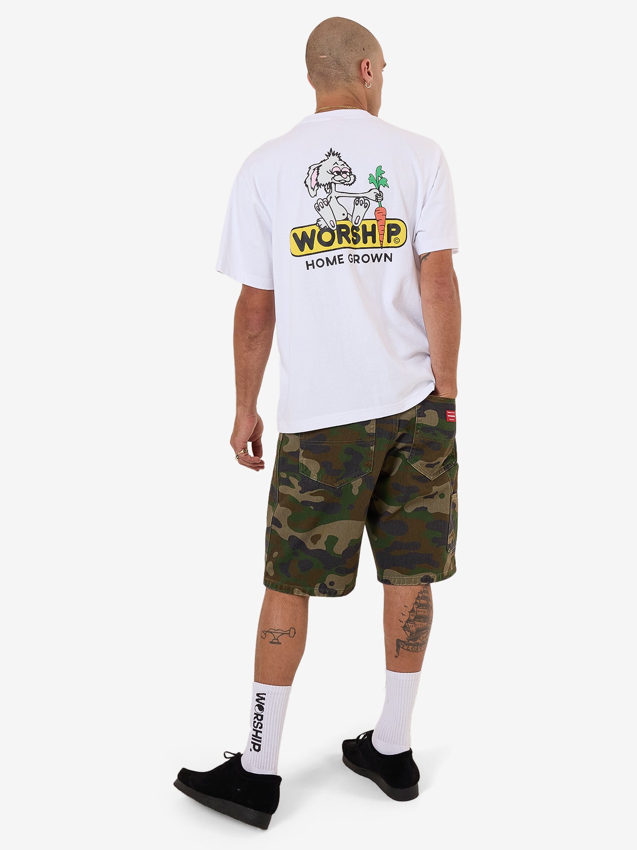 Home Grown Tee - White