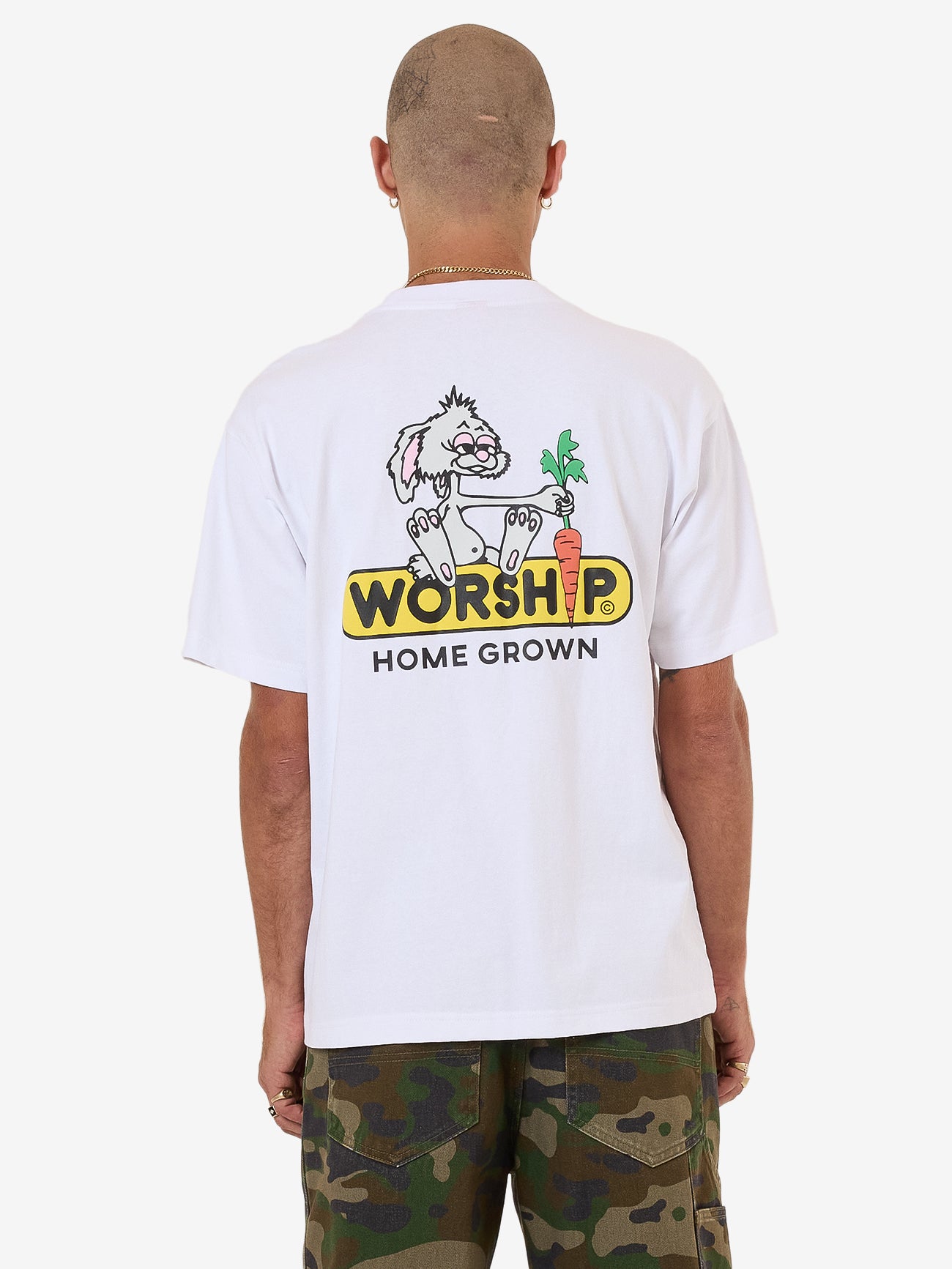 Home Grown Tee - White