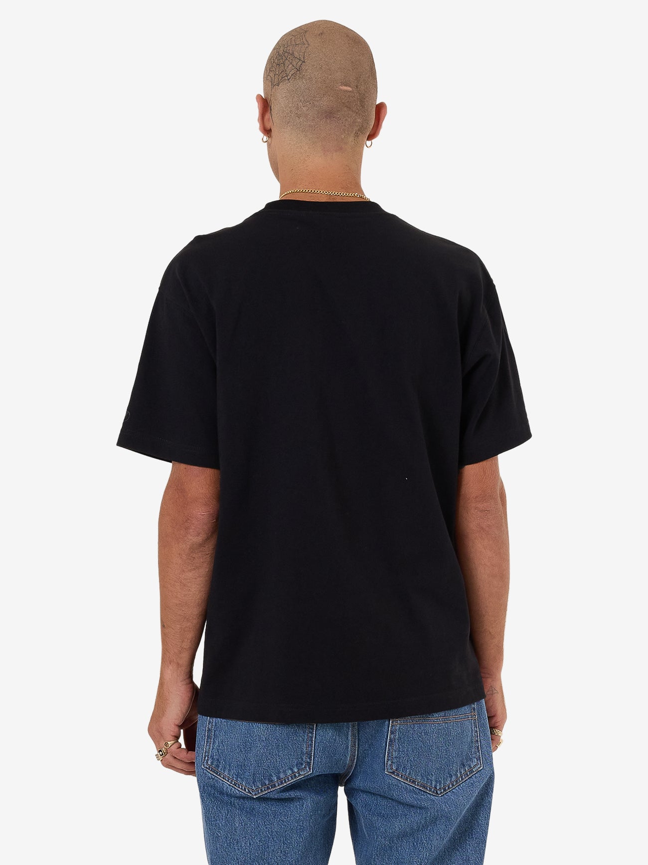 Snake Eyes Embro Tee - Black