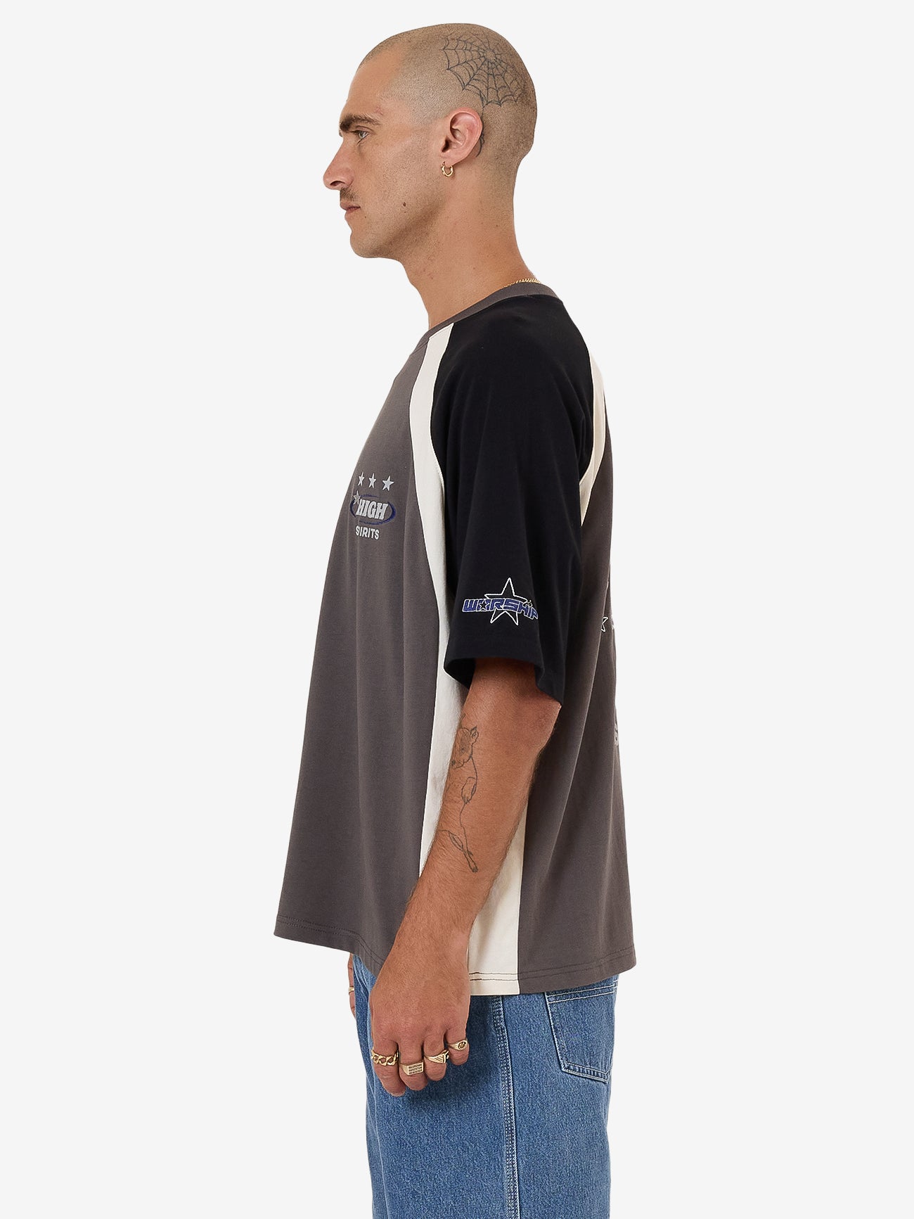 Shooter Oversize Raglan Tee - Zine XS