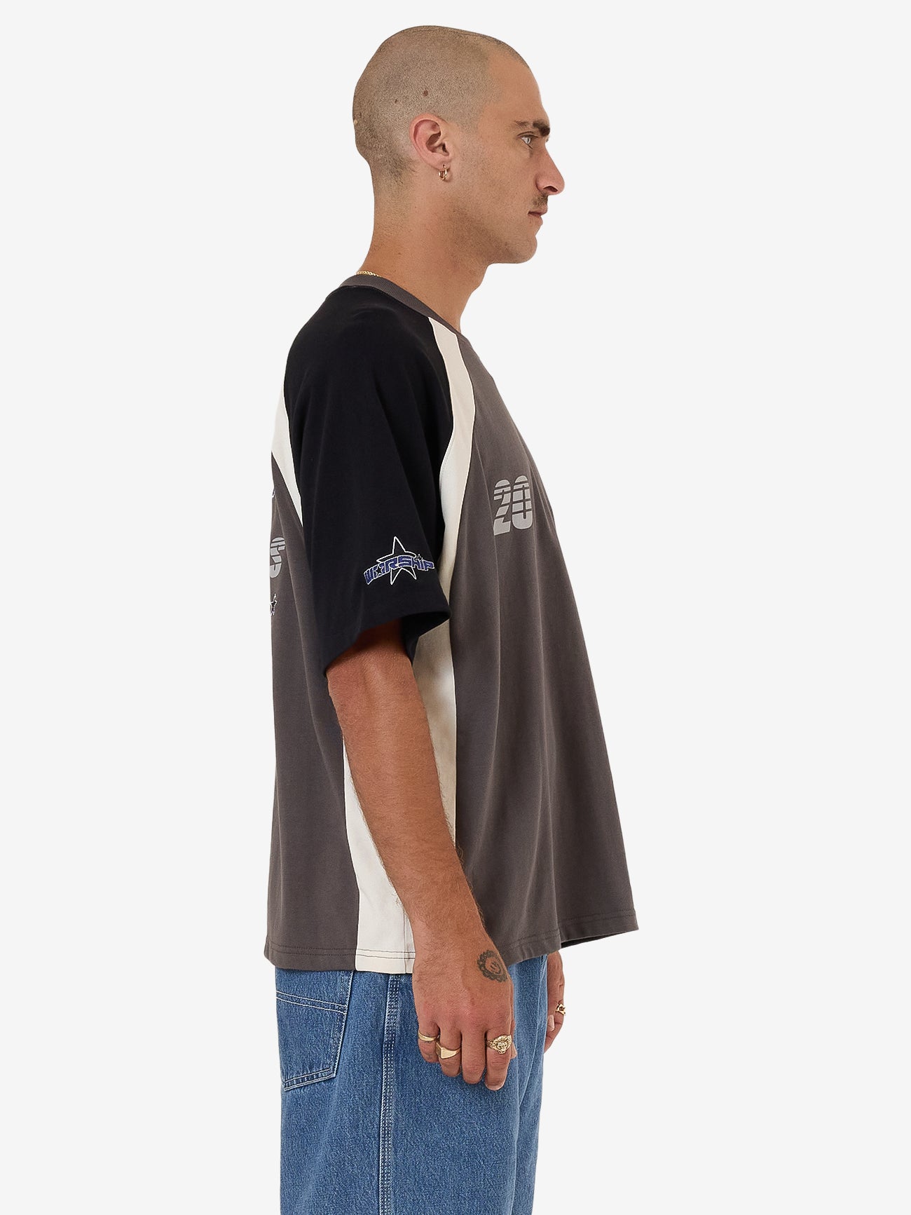 Shooter Oversize Raglan Tee - Zine XS