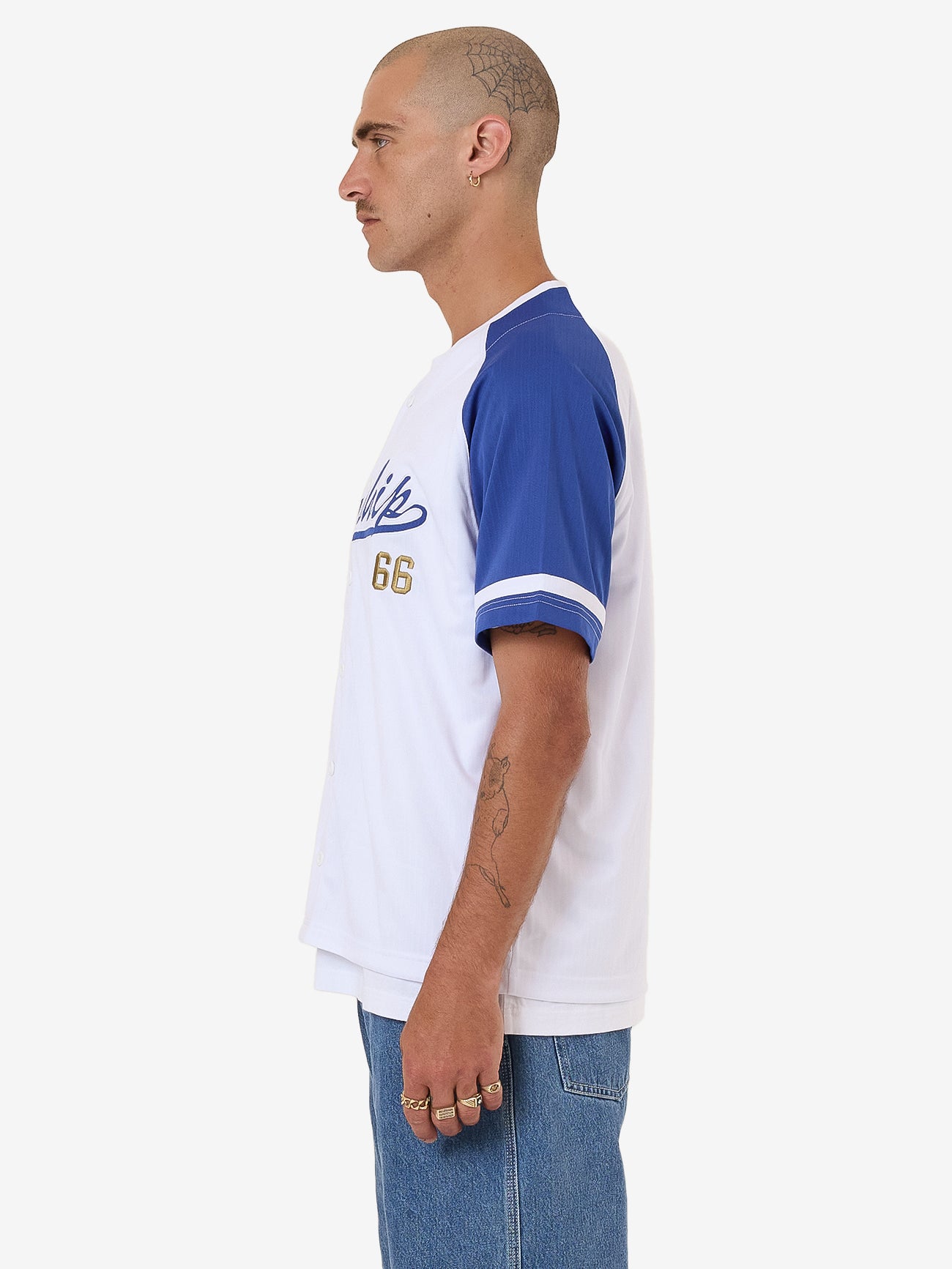 Major League Overshirt - White XS