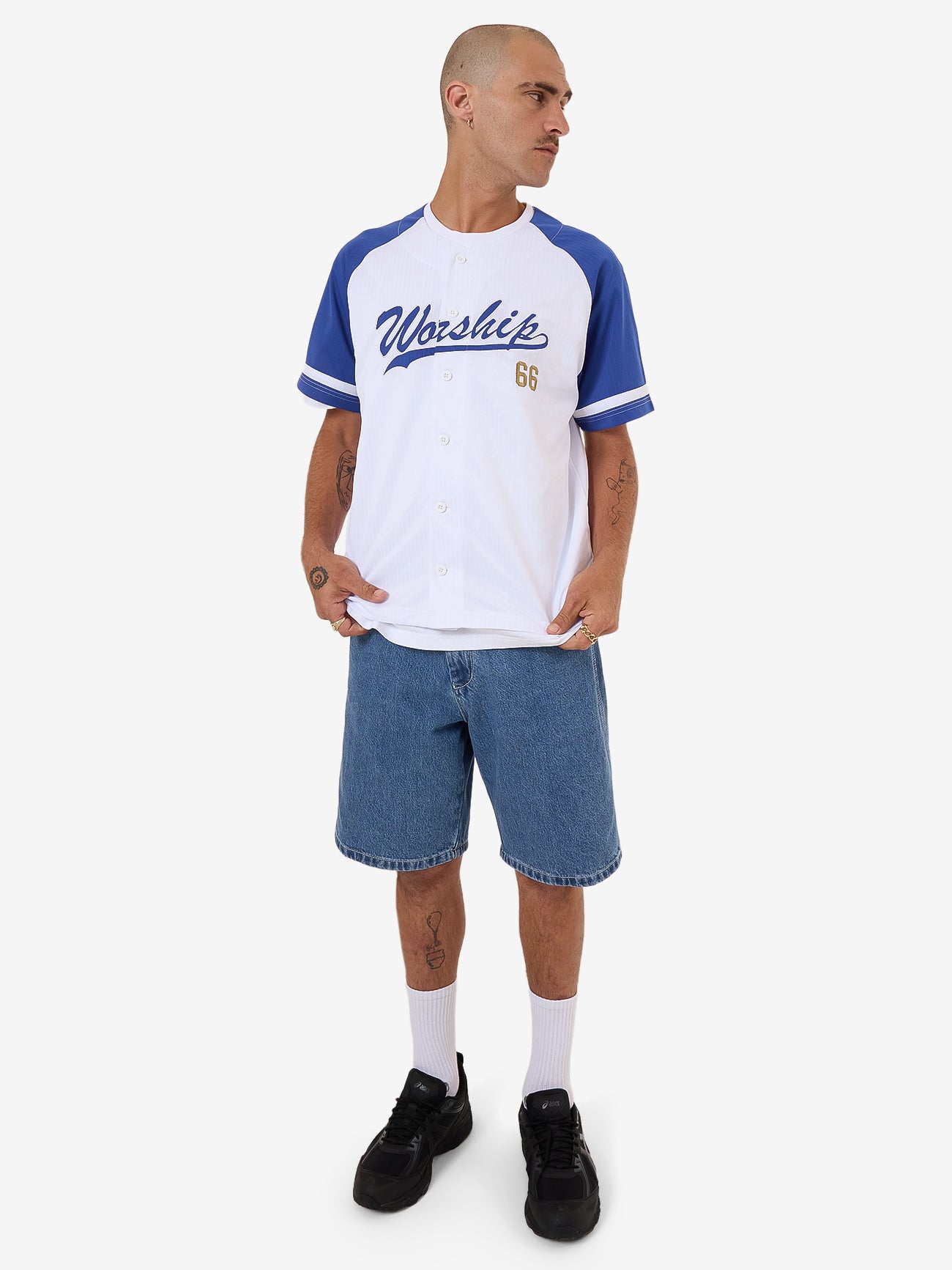 Major League Overshirt - White XS
