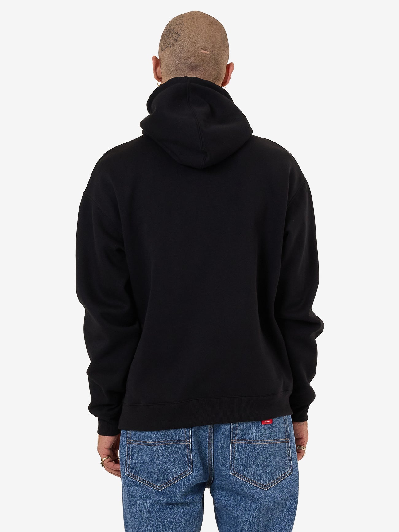 Snake Eyes Pull Over Hood - Black XS