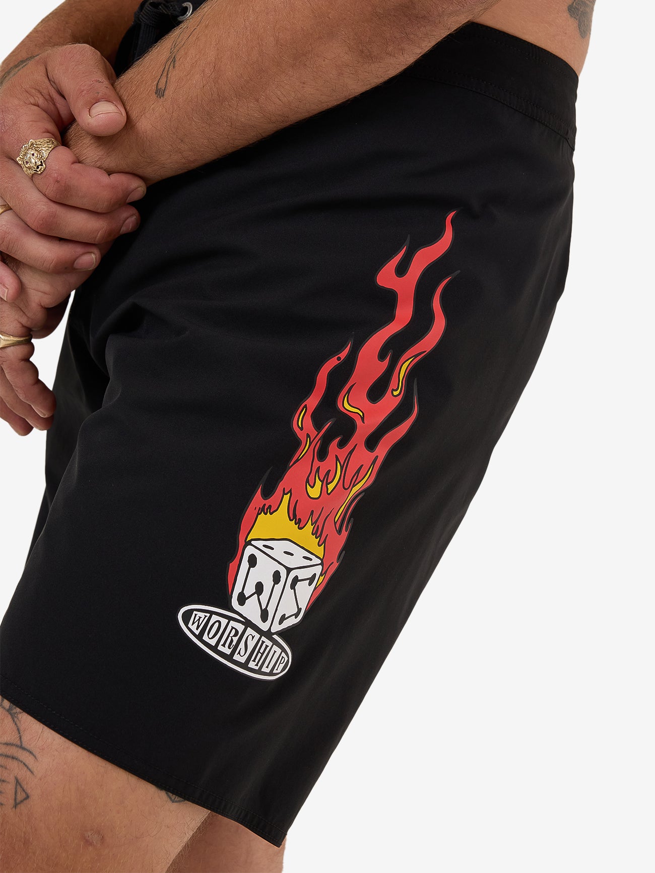 Snake Eyes Boardshort - Black 28