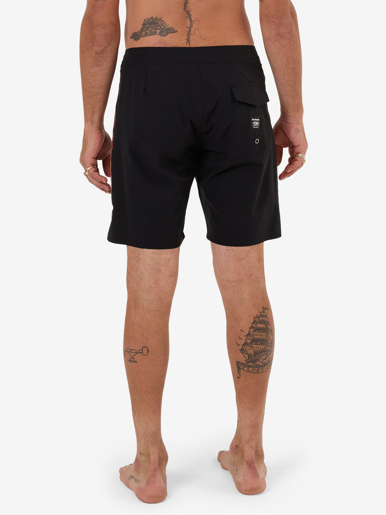 Snake Eyes Boardshort - Black 28