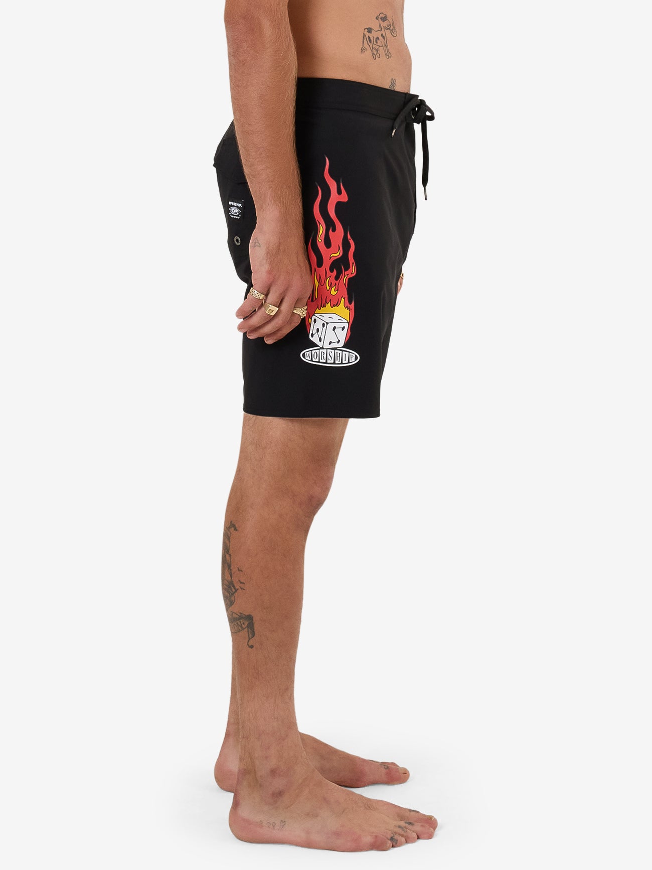 Snake Eyes Boardshort - Black 28