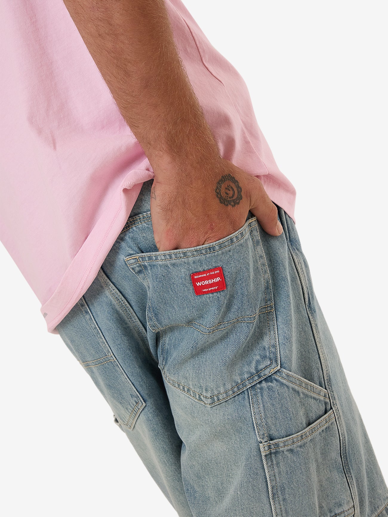 Carpenter Jean Short - Light N Dirty 26