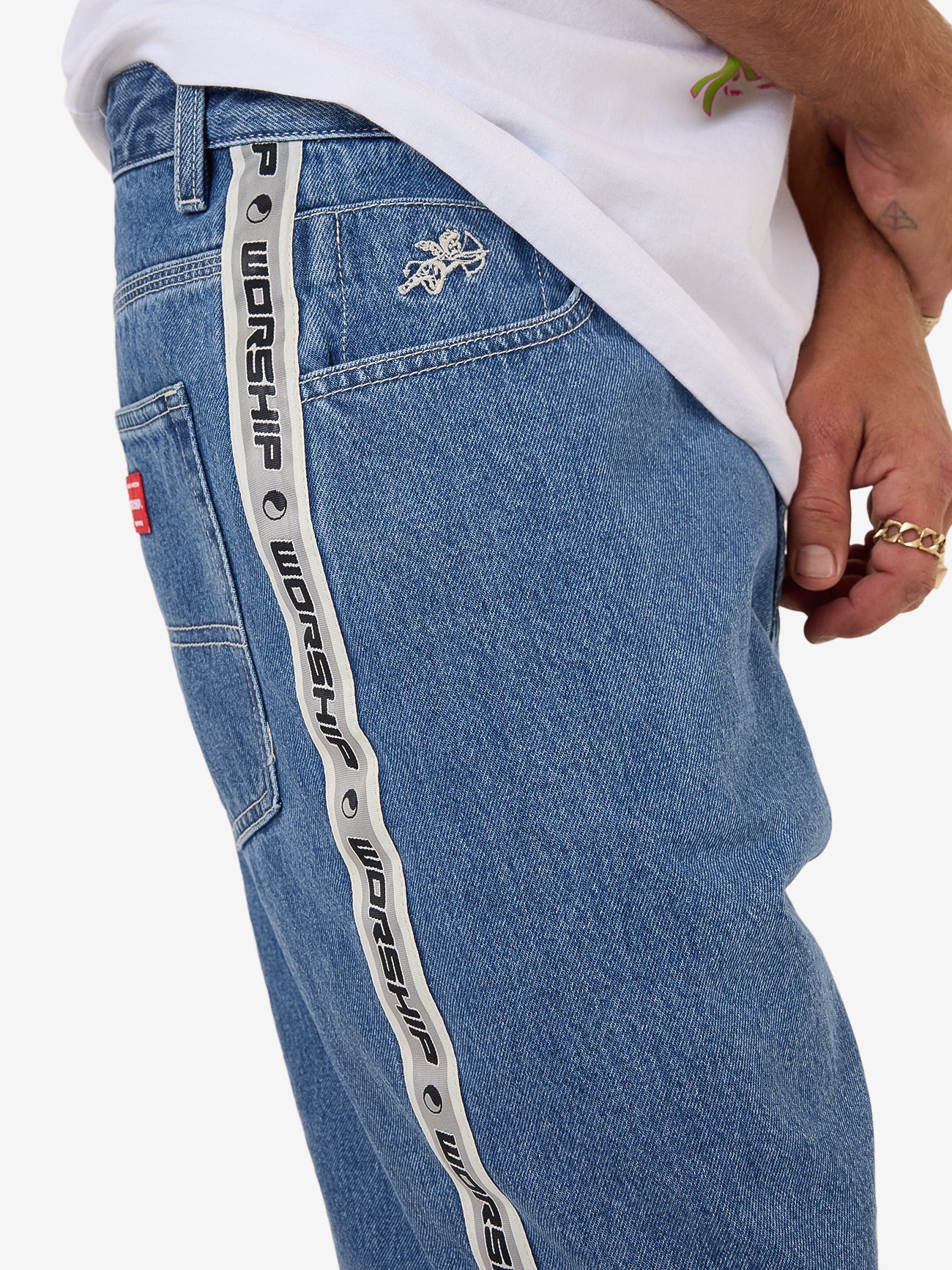 Pacer Big Dawg Jean Short - Sky High Blue 26