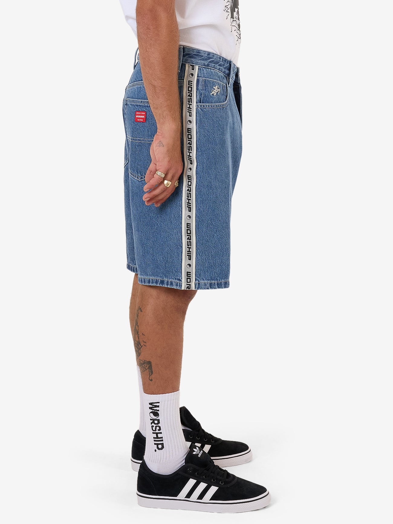 Pacer Big Dawg Jean Short - Sky High Blue 26