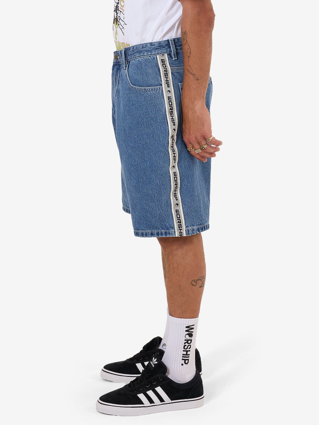 Pacer Big Dawg Jean Short - Sky High Blue 26
