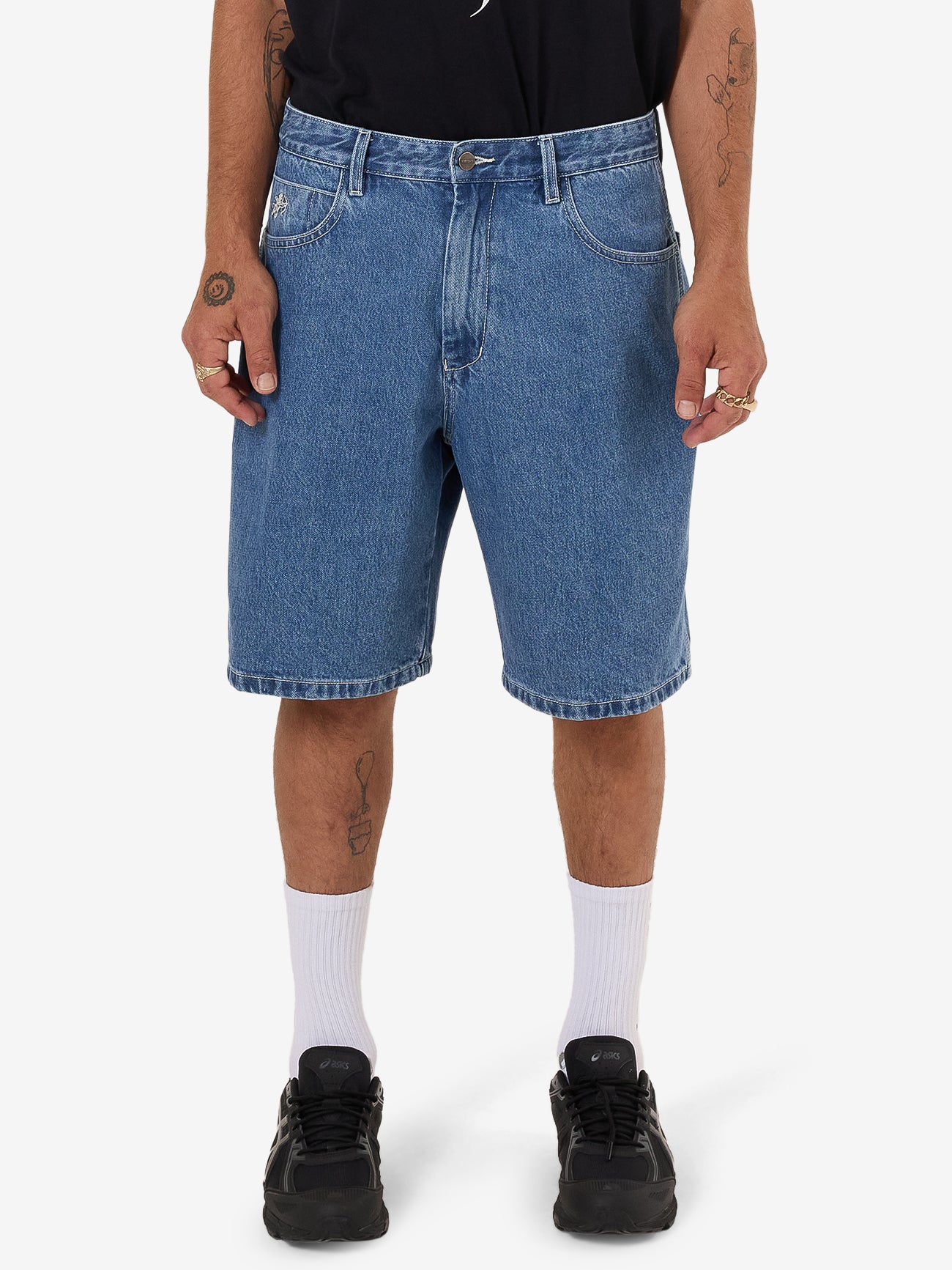 Big Dawg Jean Short - Sky High Blue 26