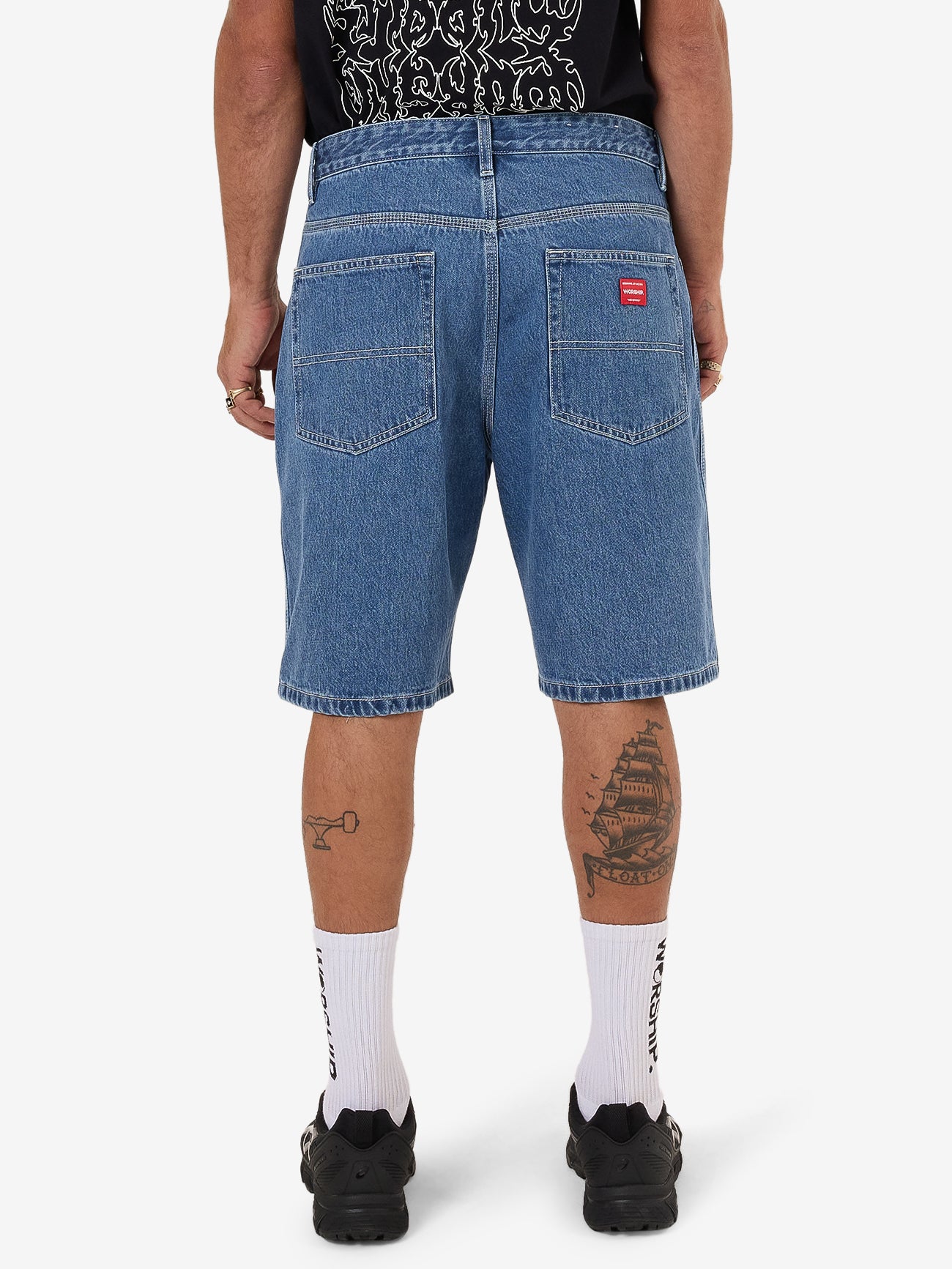 Big Dawg Jean Short - Sky High Blue 26
