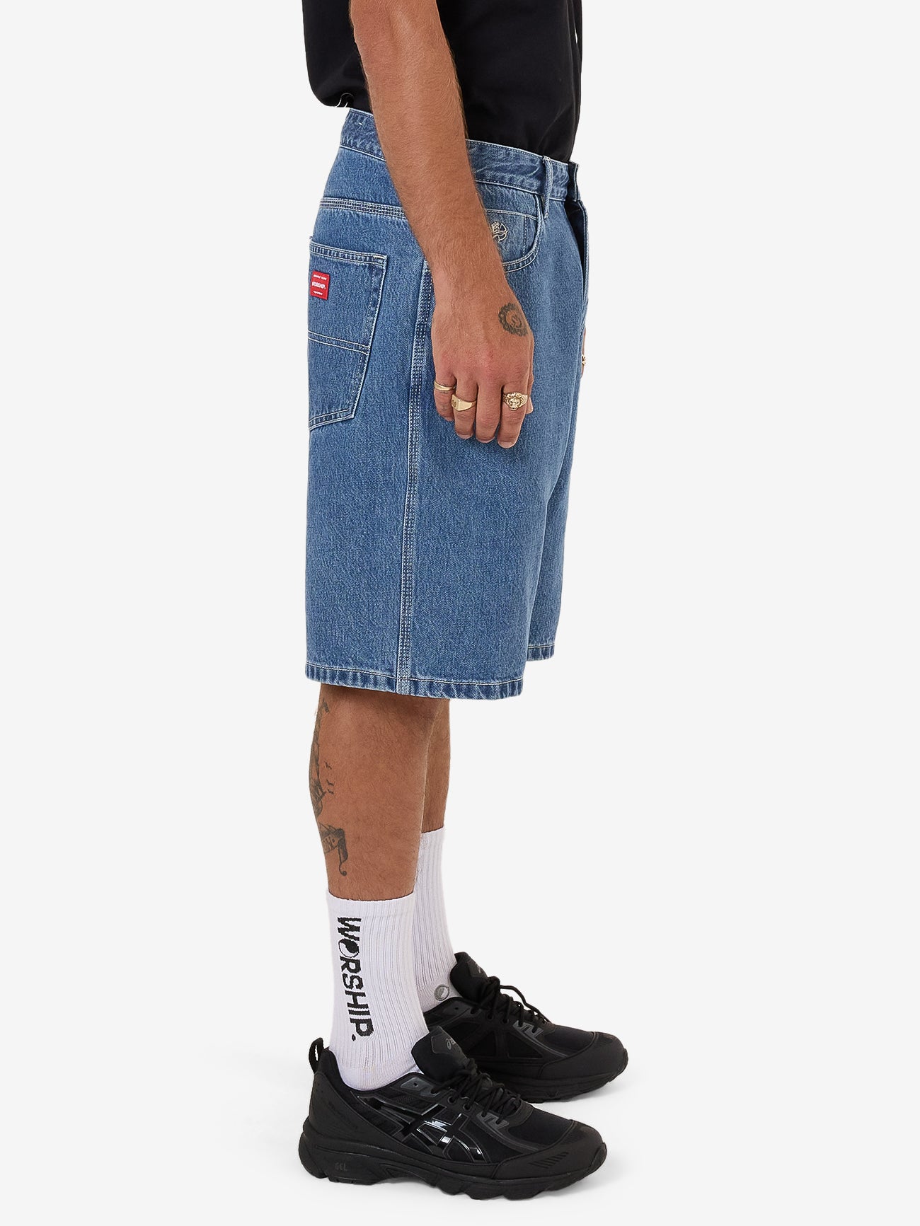 Big Dawg Jean Short - Sky High Blue 26