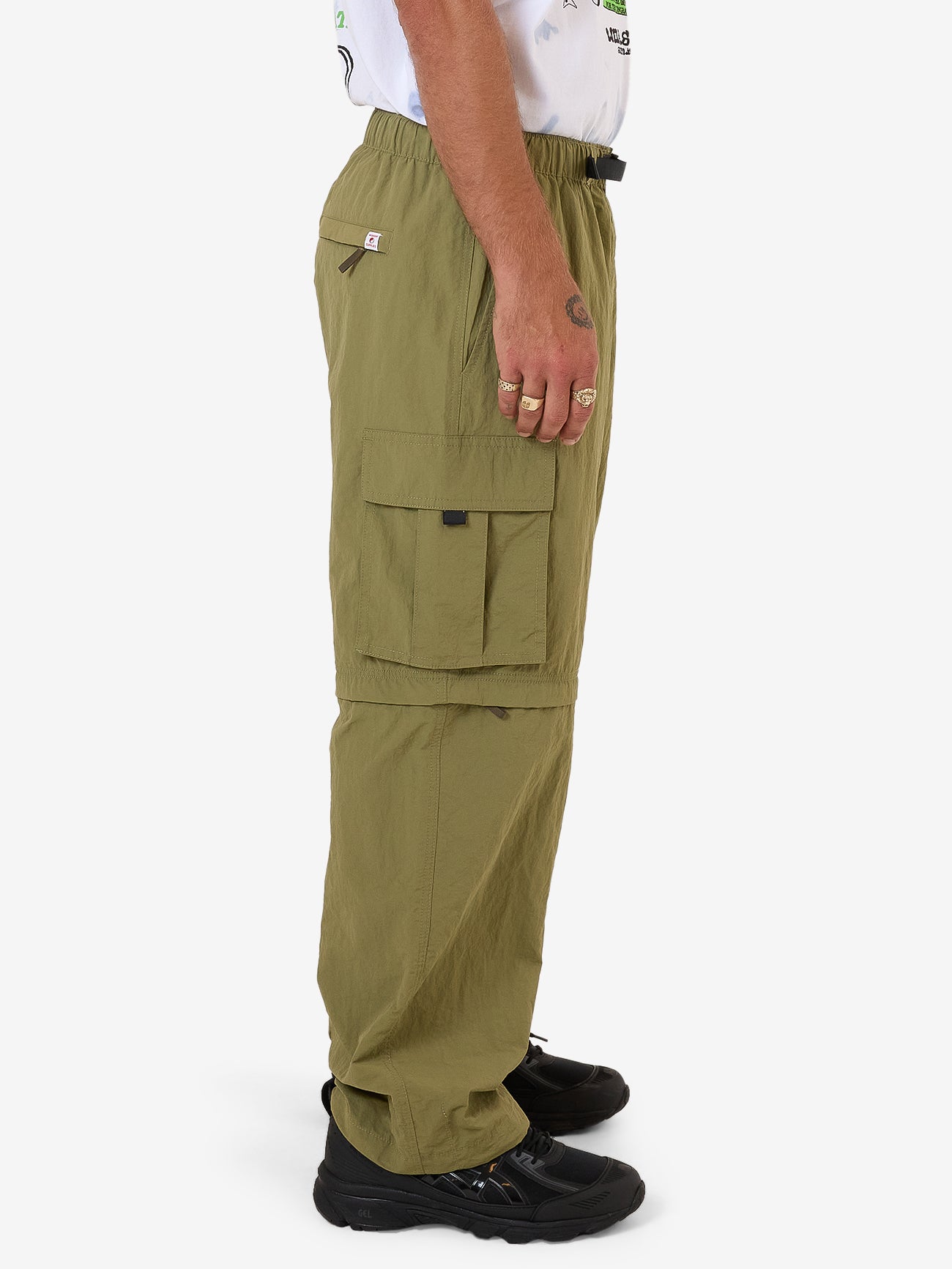 No Doubt Zip Off Cargo Pant - Kelp 28