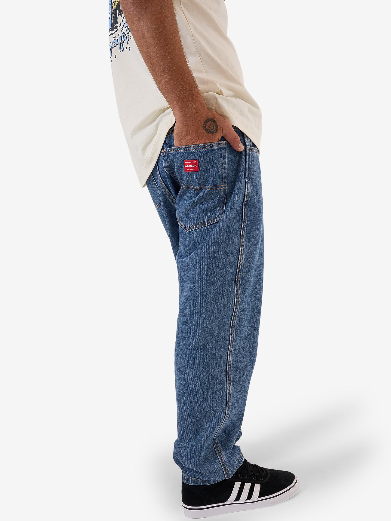 Lounger Jean - Sky High Blue 26