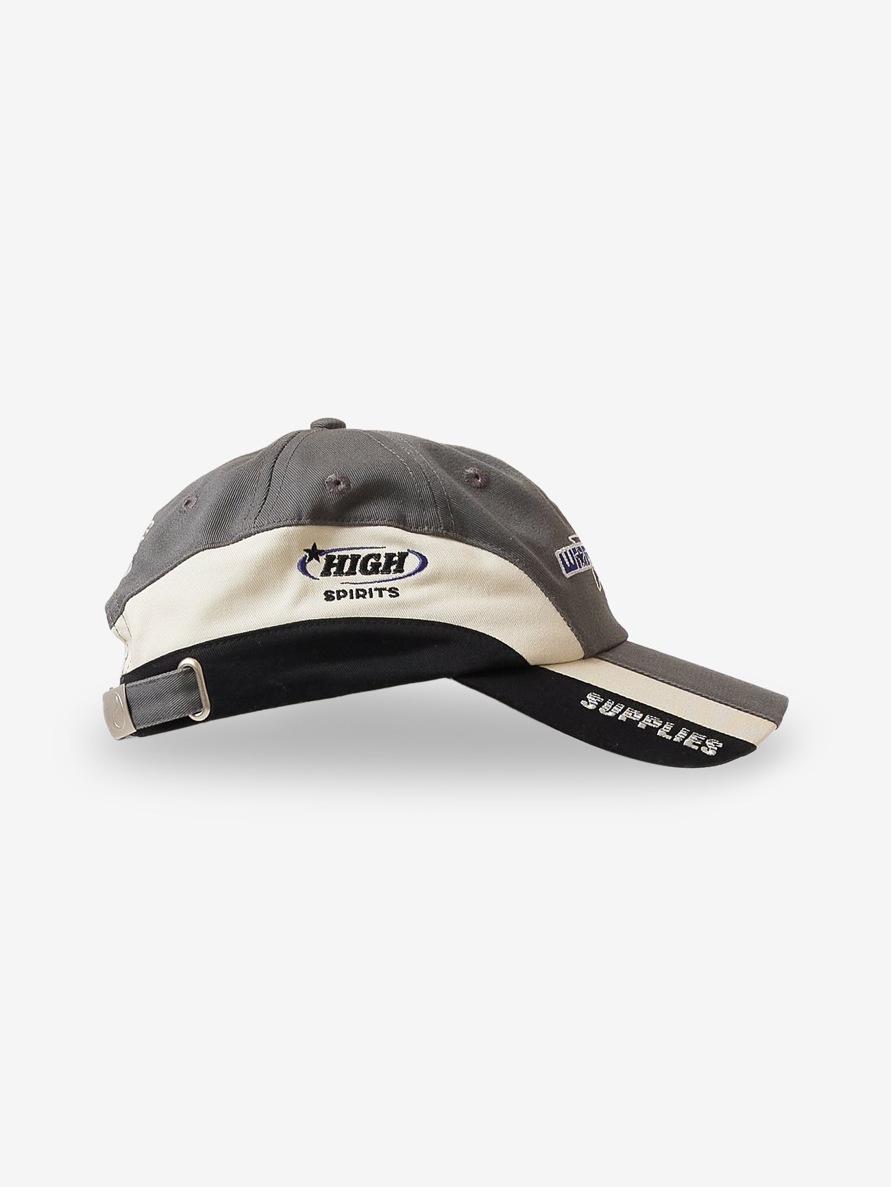 Shooter Panel Hat - Steel Grey One Size
