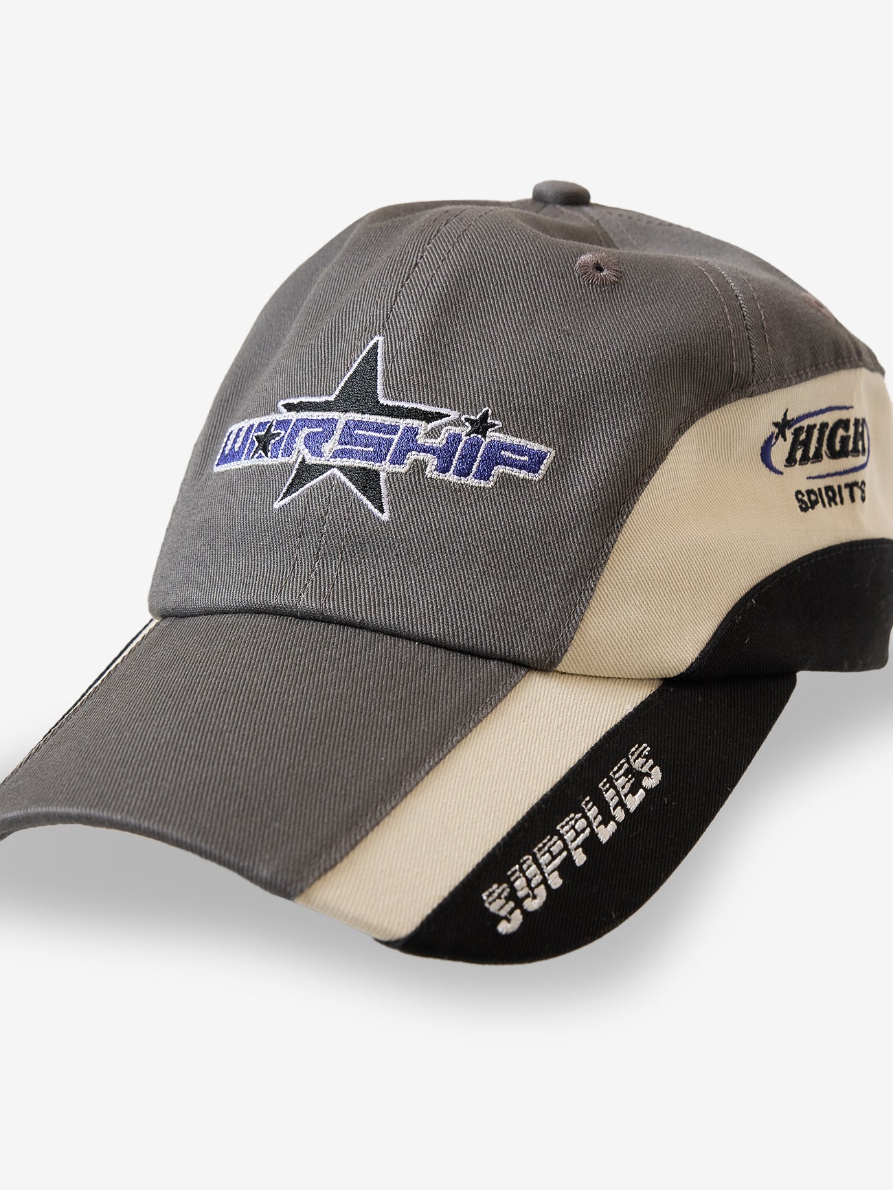 Shooter Panel Hat - Steel Grey One Size