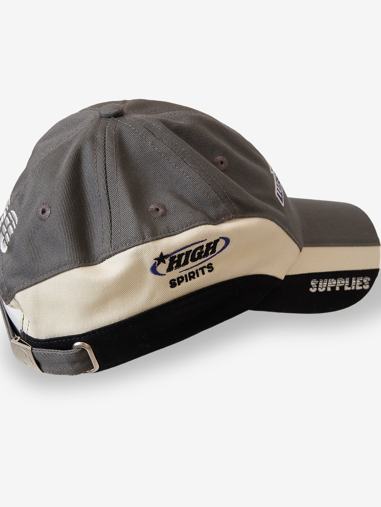Shooter Panel Hat - Steel Grey One Size