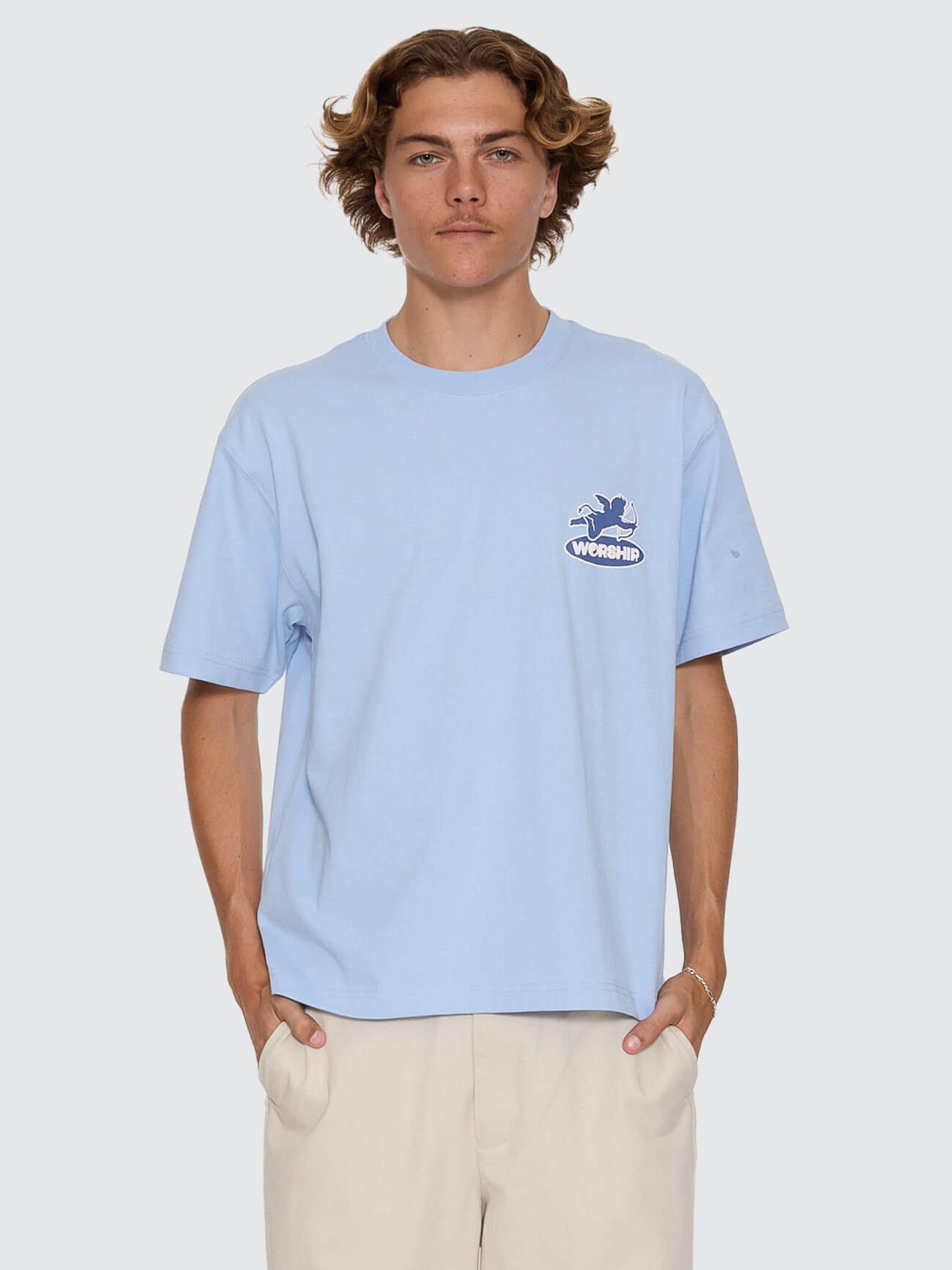 Shadow Cherub Tee - Dream Blue XS