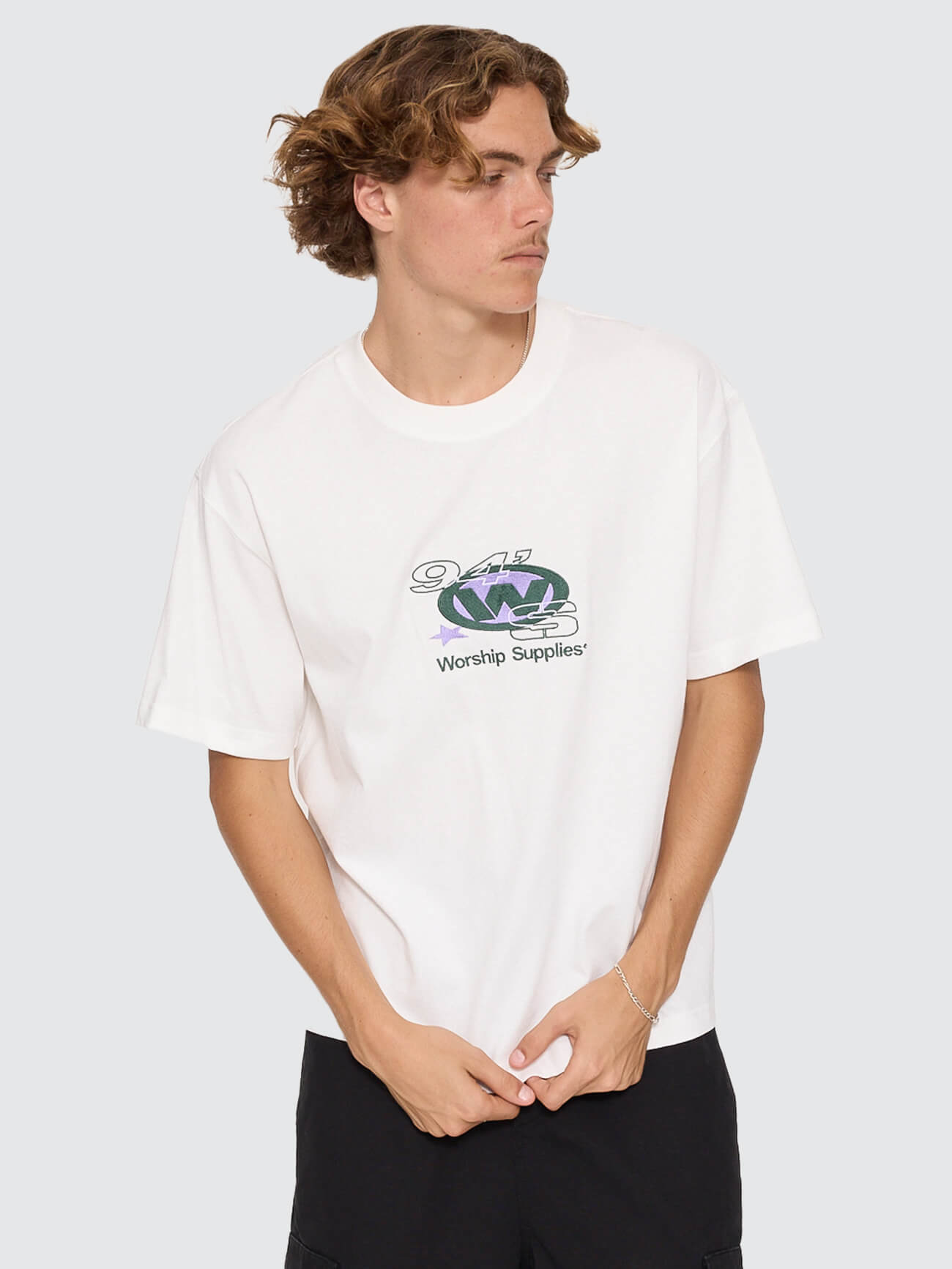Topper Tee - Coconut Milk XS