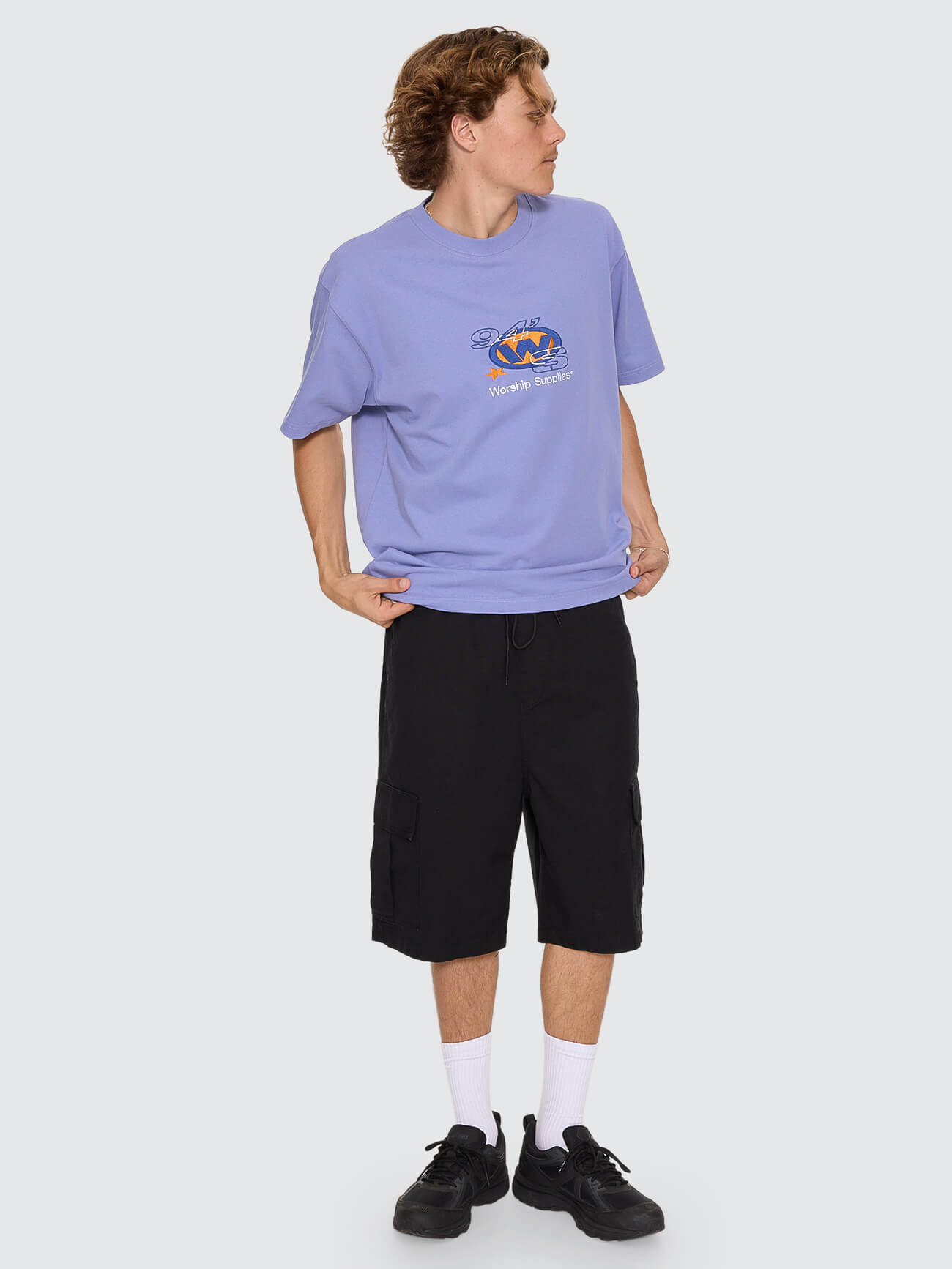 Topper Tee - Purple Haze XS