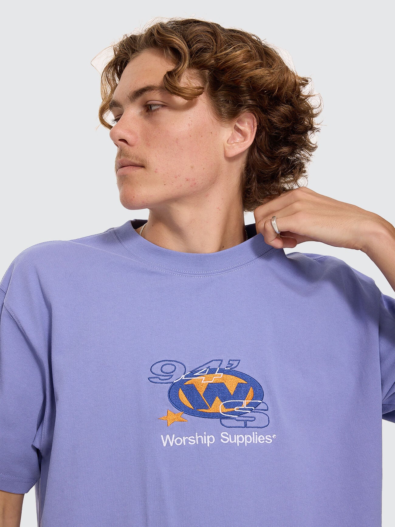 Topper Tee - Purple Haze XS