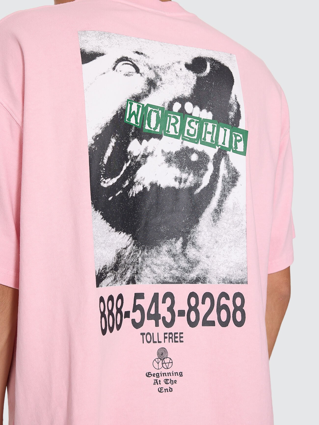 Dogs Life Crop Tee - Parfait Pink XS