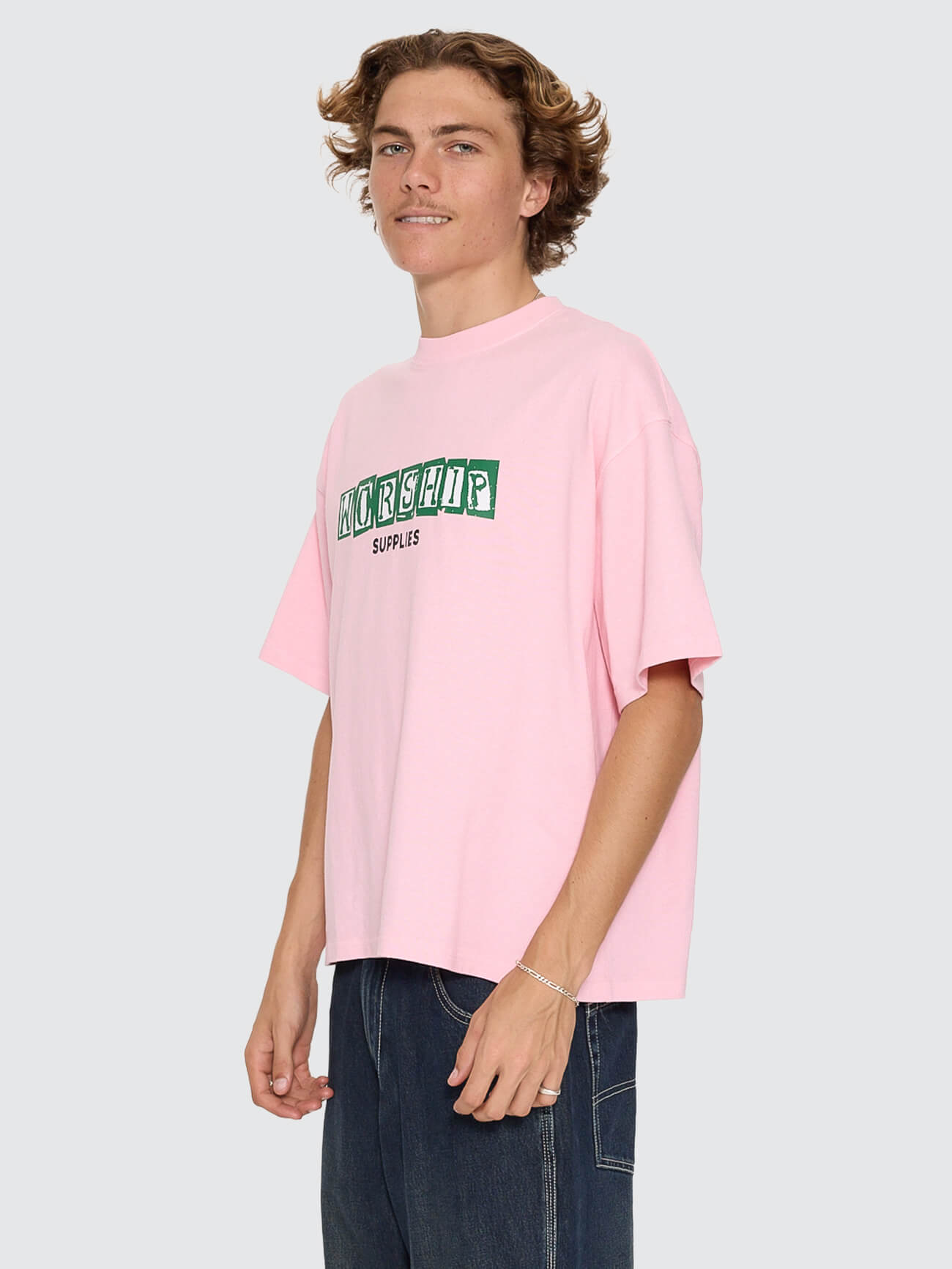 Dogs Life Crop Tee - Parfait Pink XS