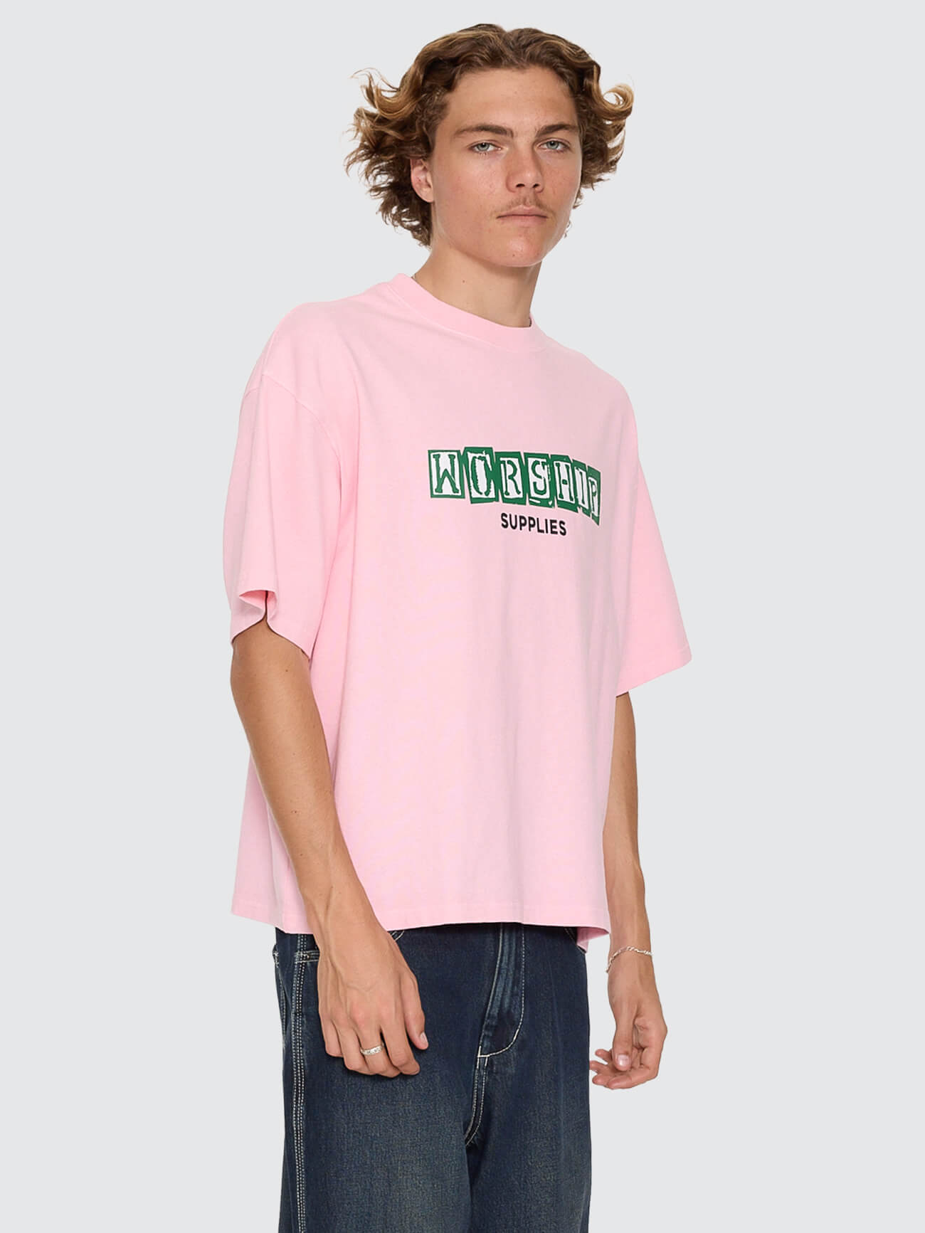 Dogs Life Crop Tee - Parfait Pink XS