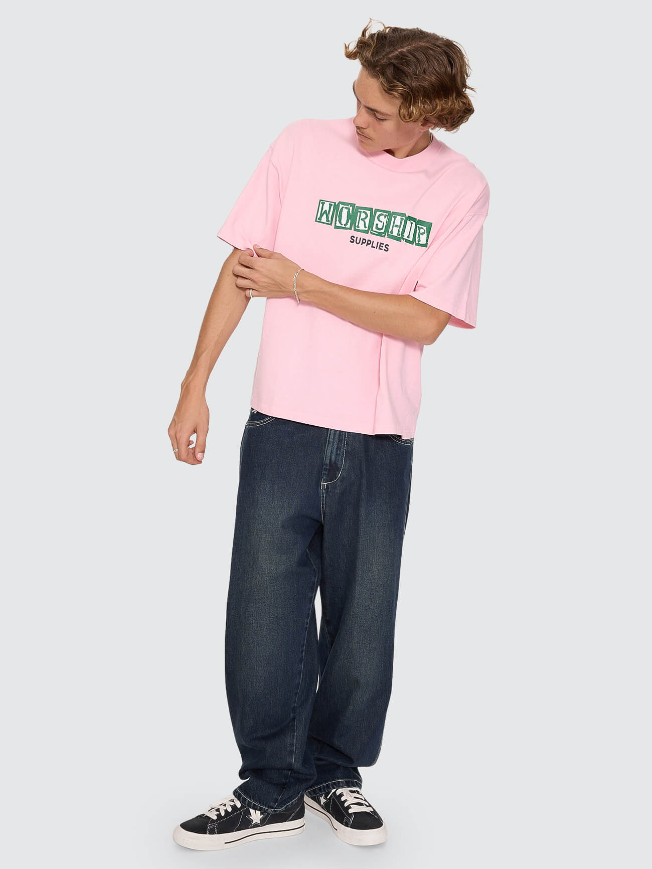 Dogs Life Crop Tee - Parfait Pink XS