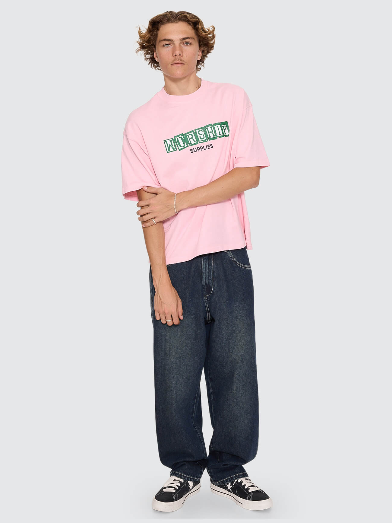 Dogs Life Crop Tee - Parfait Pink XS