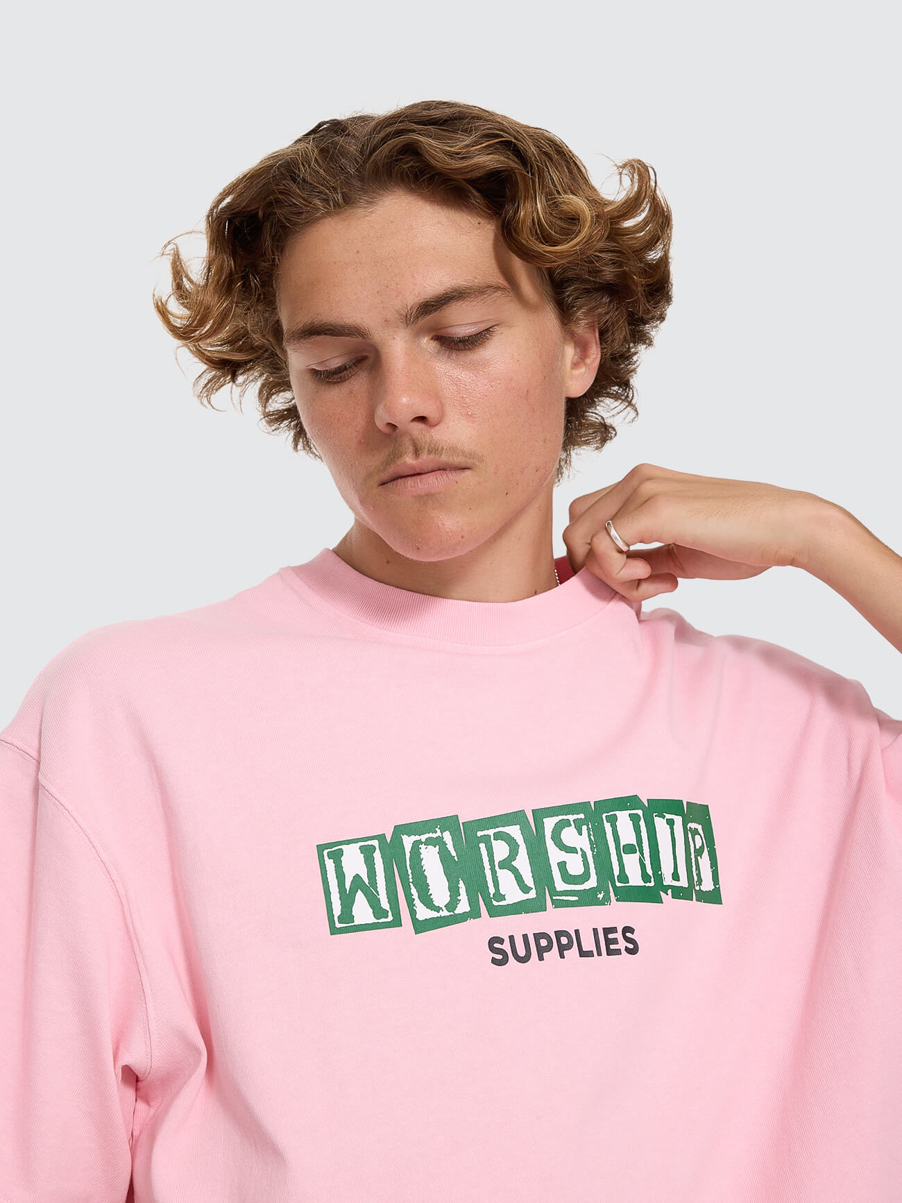 Dogs Life Crop Tee - Parfait Pink XS