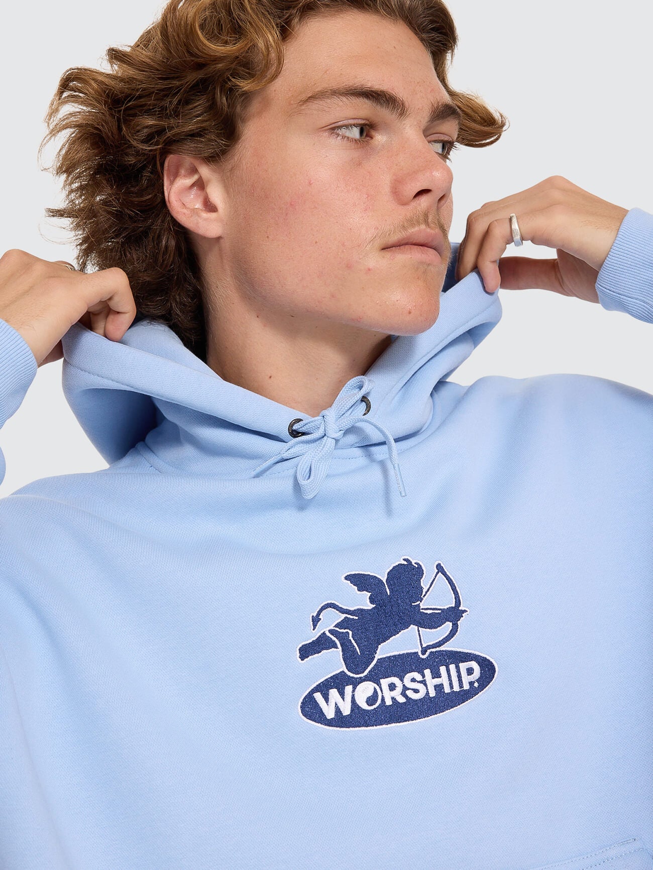 Shadow Cherub Pullover Hood - Dream Blue XS