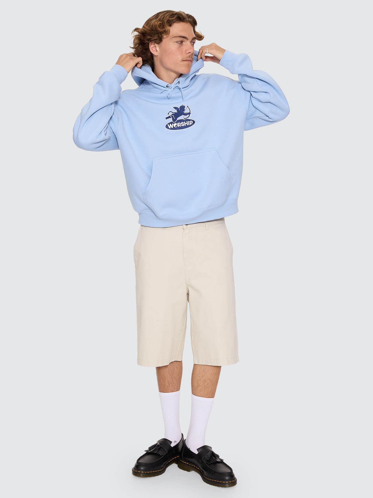 Shadow Cherub Pullover Hood - Dream Blue XS