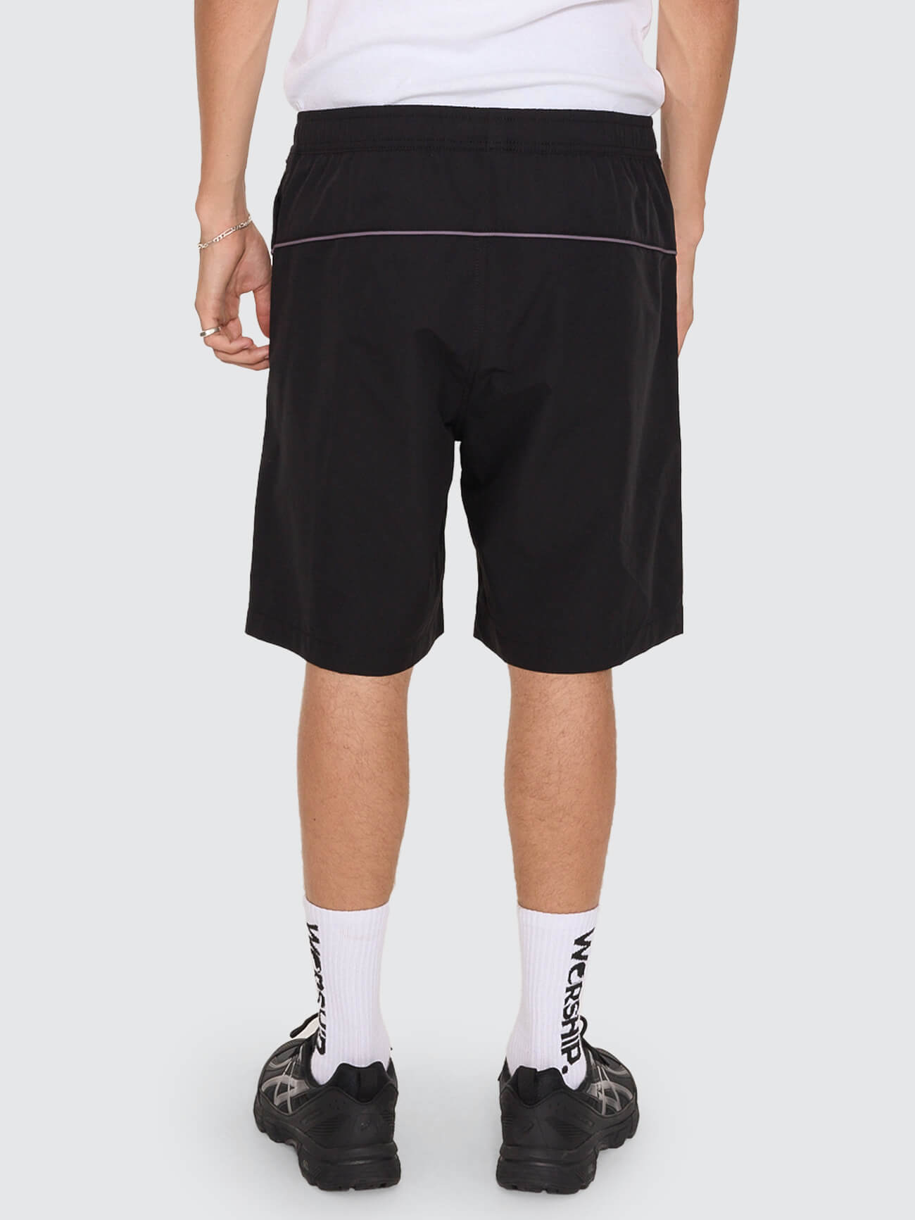 Toll Free Elastic Swim Short - Black 26
