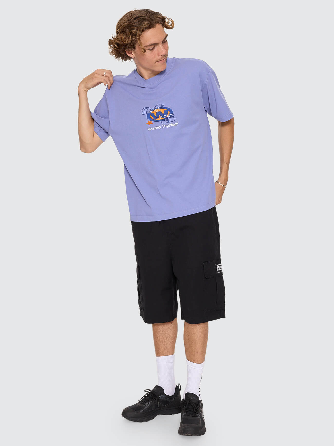 Topper Elastic Cargo Short - Black 26