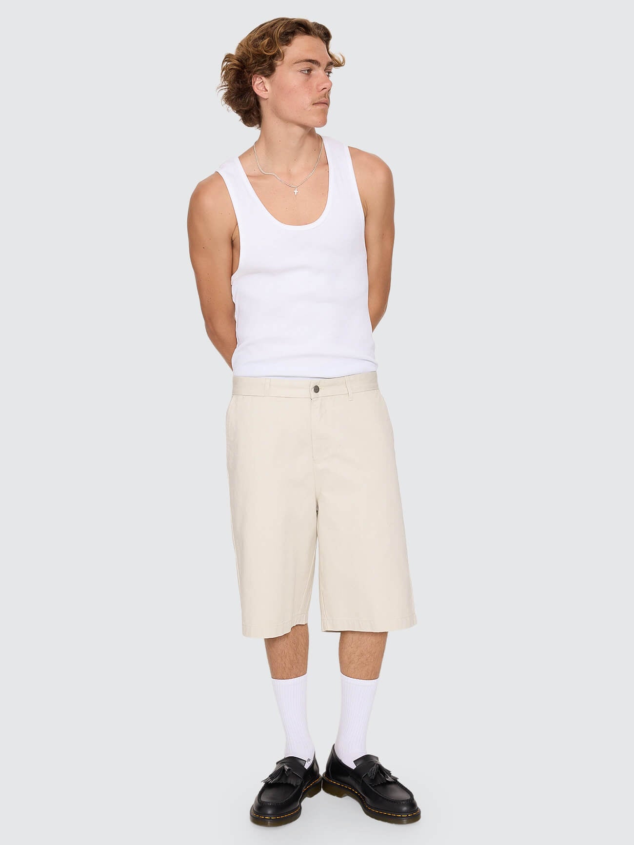 Baggy Core Work Short - Stone Kahki 26