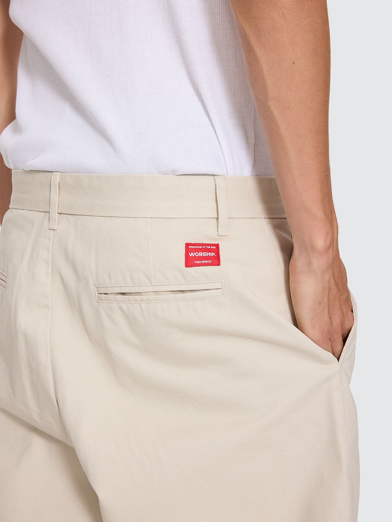 Baggy Core Work Short - Stone Kahki 26