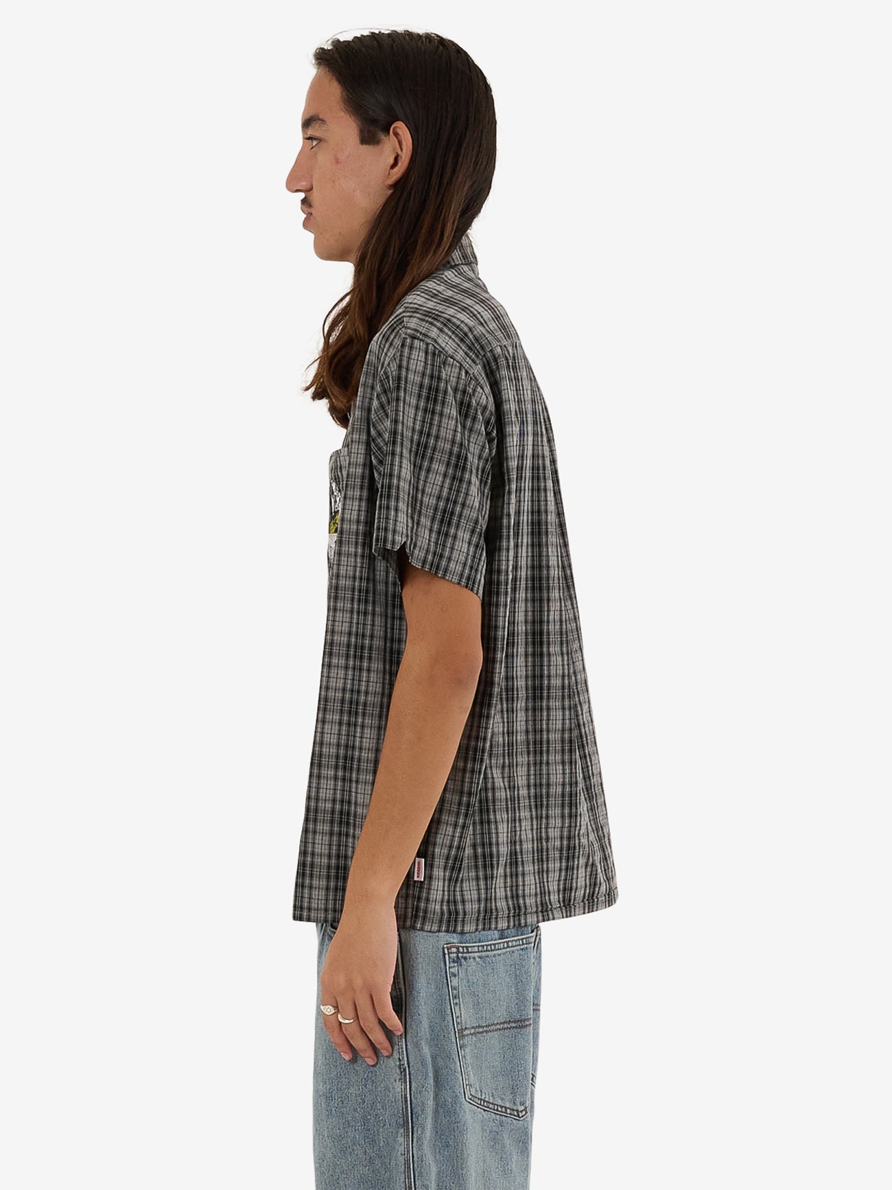 Get A Grip Short Sleeve Shirt - Grey XS
