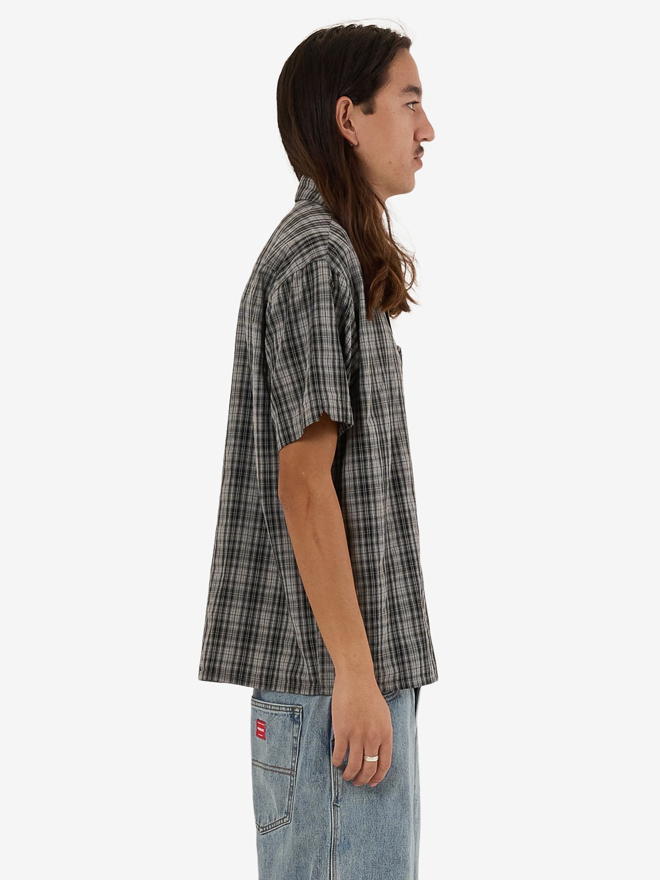 Get A Grip Short Sleeve Shirt - Grey XS