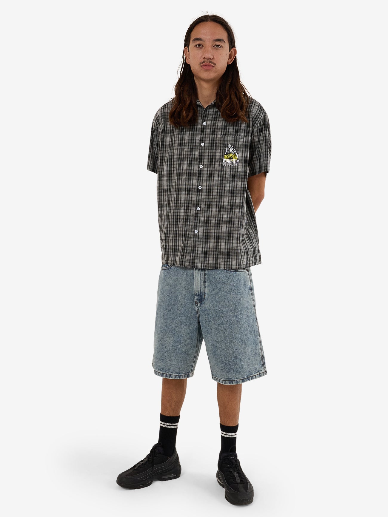 Get A Grip Short Sleeve Shirt - Grey XS