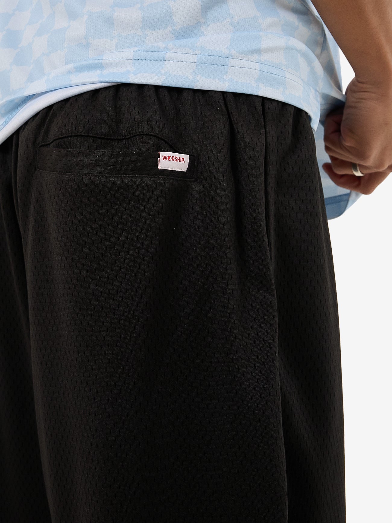 Tripcheck Mesh Short - Black 28