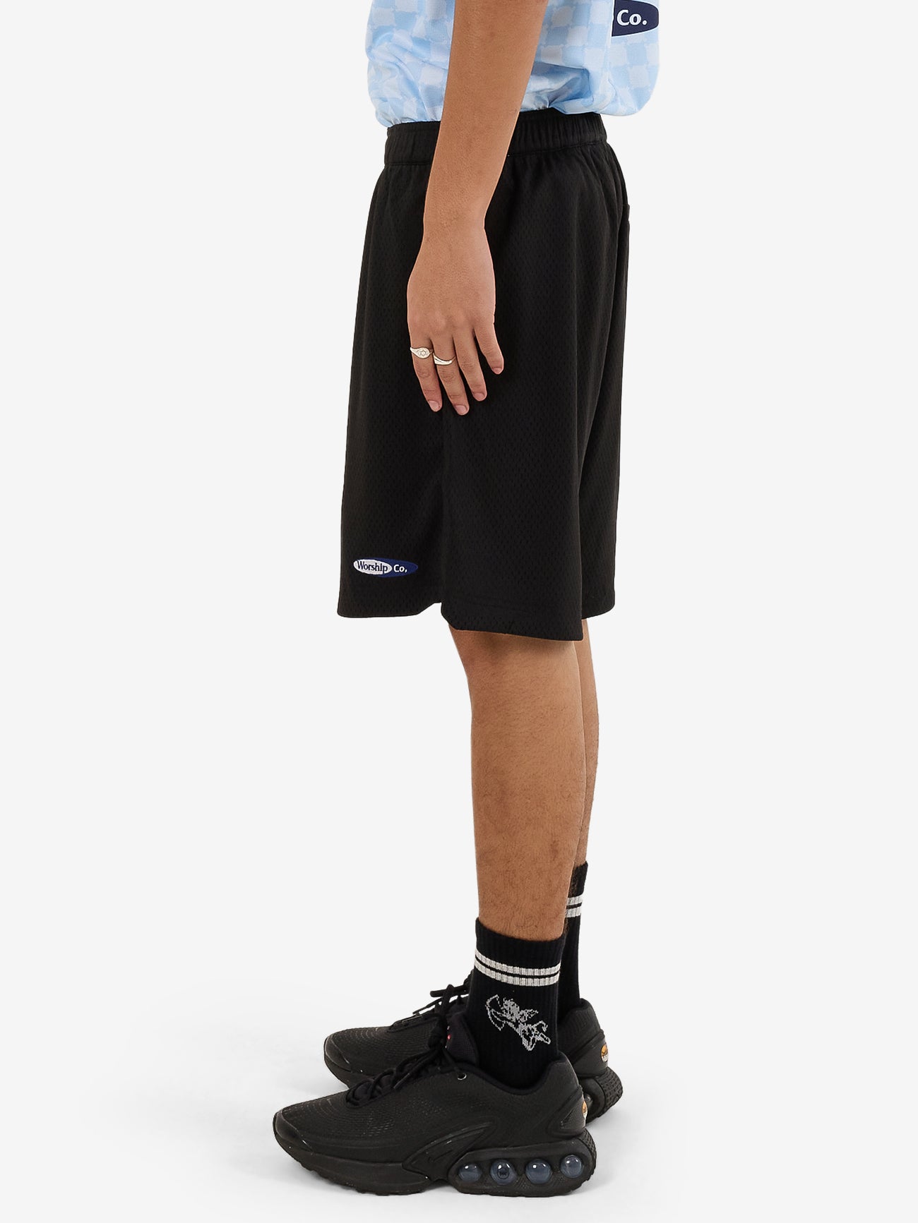 Tripcheck Mesh Short - Black 28