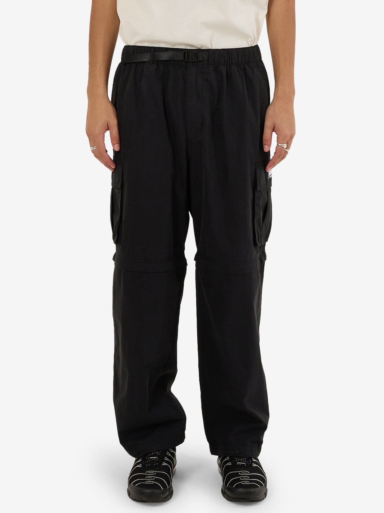 Nucore Zip Off Cargo Pant - Washed Black 28