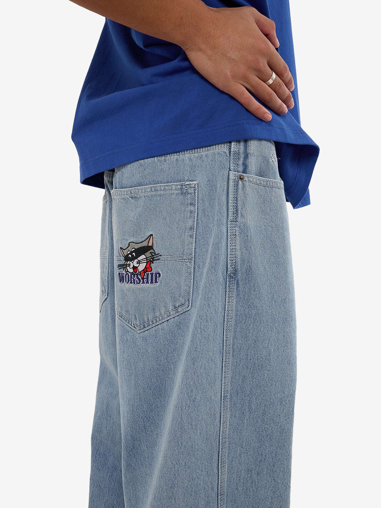 Cat Burglar Big Dawg Jean - Spirit Blue 28